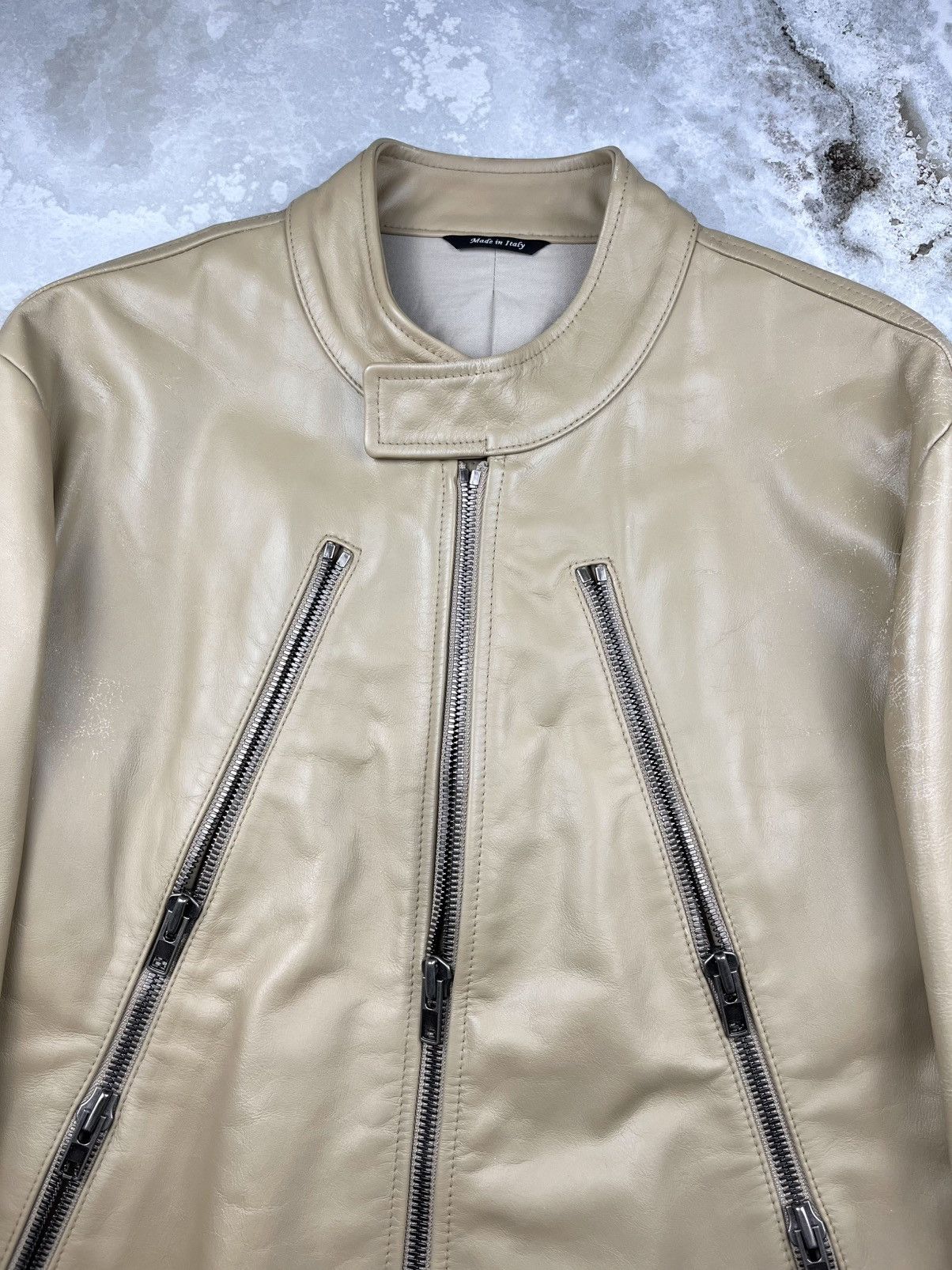 Maison Margiela AW09 Maison Margiela Five Zip Leather Jacket Size US M / EU 48-50 / 2 - 15 Thumbnail