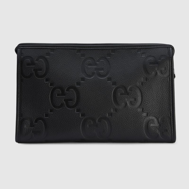 Gucci oc11z1225 Size: M / GG Jumbo Medium Pouch in Black Size ONE SIZE - 8 Thumbnail