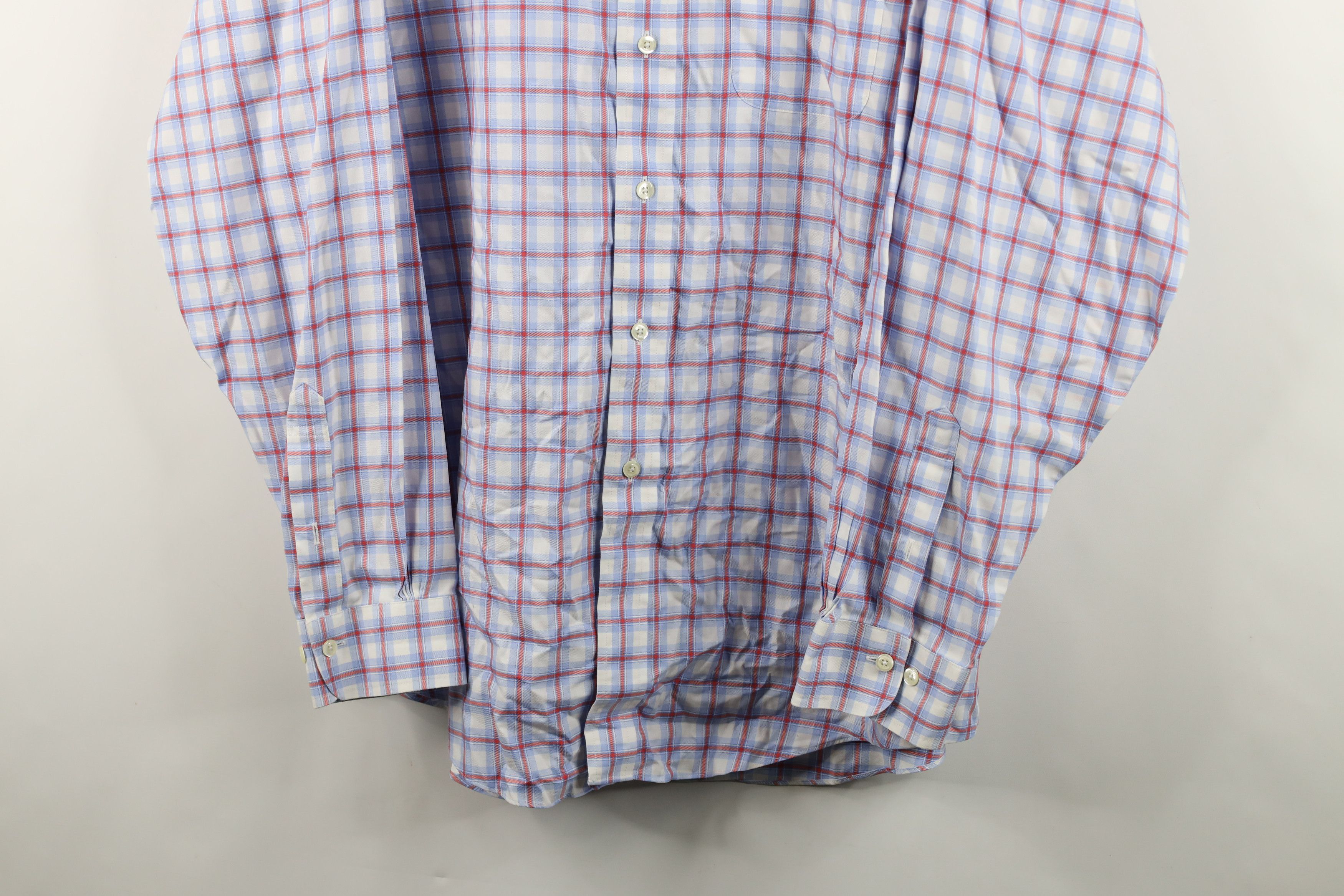 Brooks Brothers Vintage Brooks Brothers Original Button Down Shirt Plaid Size US XL / EU 56 / 4 - 3 Thumbnail