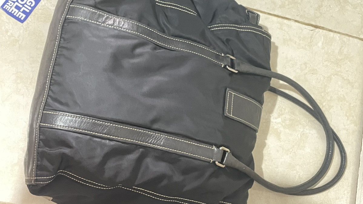 Prada × Vintage Prada Twist Tessuto Tote Bag Size ONE SIZE - 5 Thumbnail