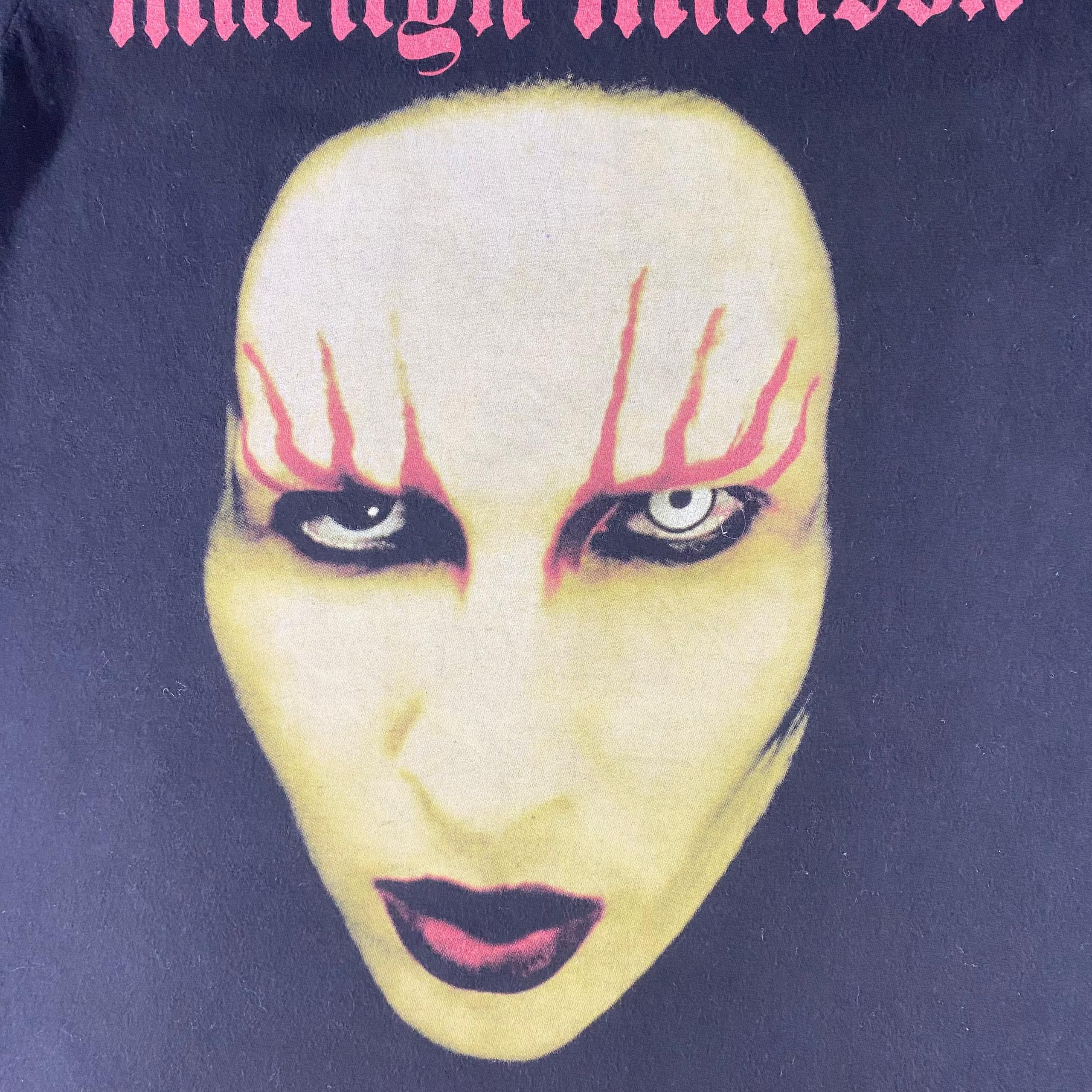Band Tees Vintage Marilyn Manson Band Tshirt Size US S / EU 44-46 / 1 - 6 Thumbnail