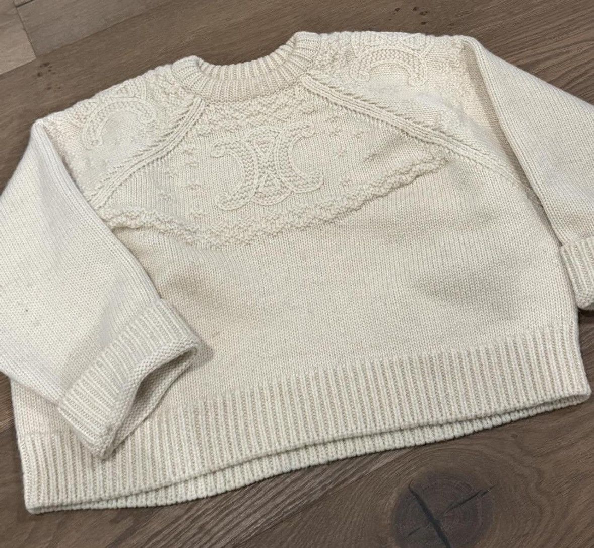 Celine Celine Classic Logo Sweater Size XS / US 0-2 / IT 36-38 - 2 Thumbnail