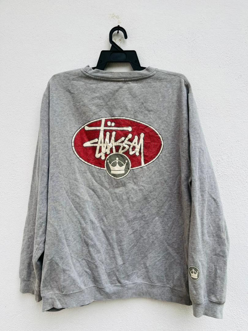 Vintage Stussy Crown Streetwear Fashion Style