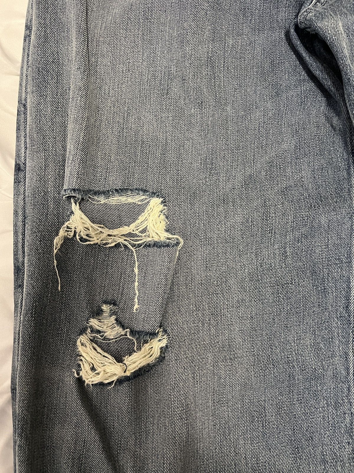 Balenciaga Balenciaga Baggy Oversized Destroyed Skater Denim Size US 30 / EU 46 - 6 Thumbnail