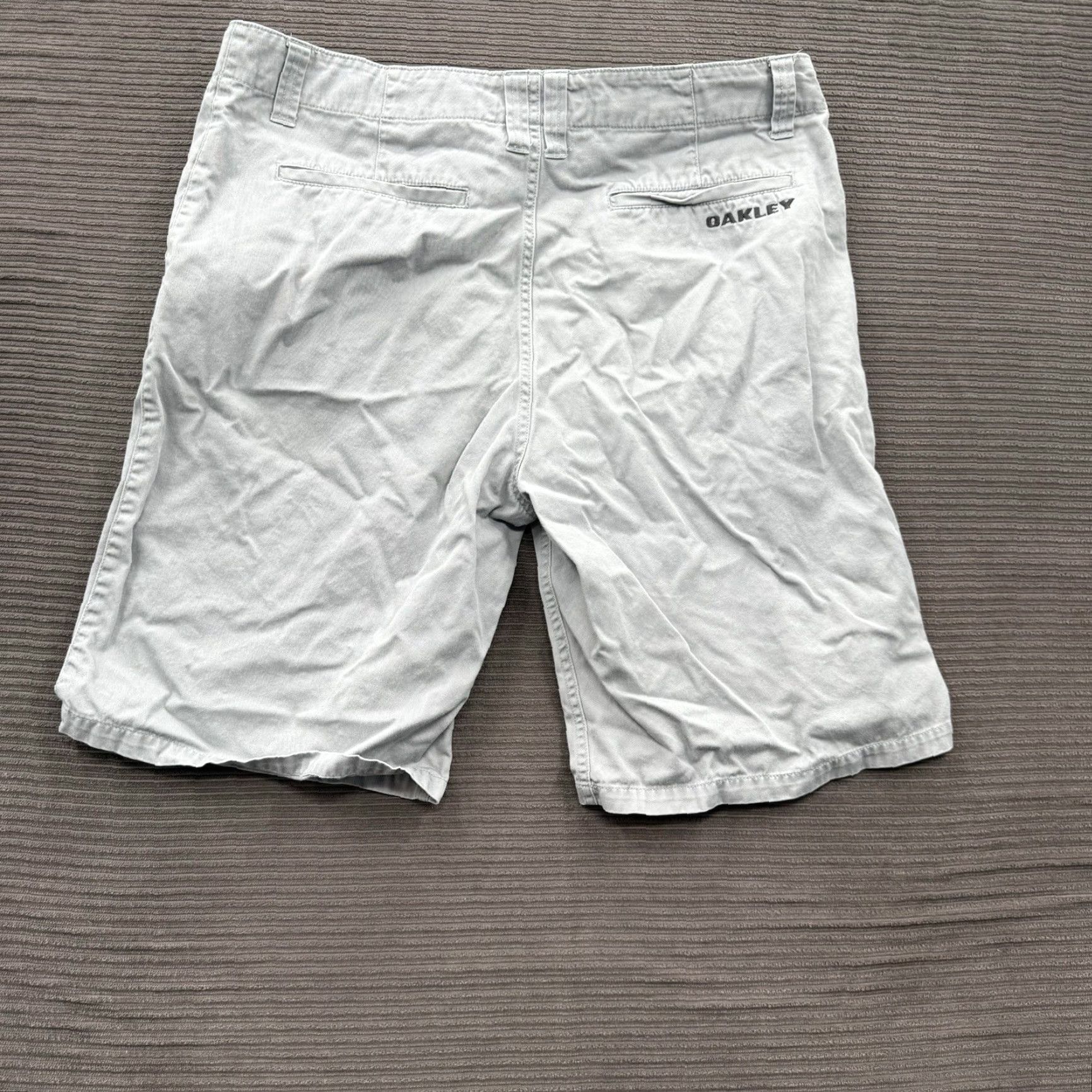 Oakley Oakley Shorts Men 36 Gray Cotton Chino Golf Outdoor Casual Regular Size US 36 / EU 52 - 2 Thumbnail