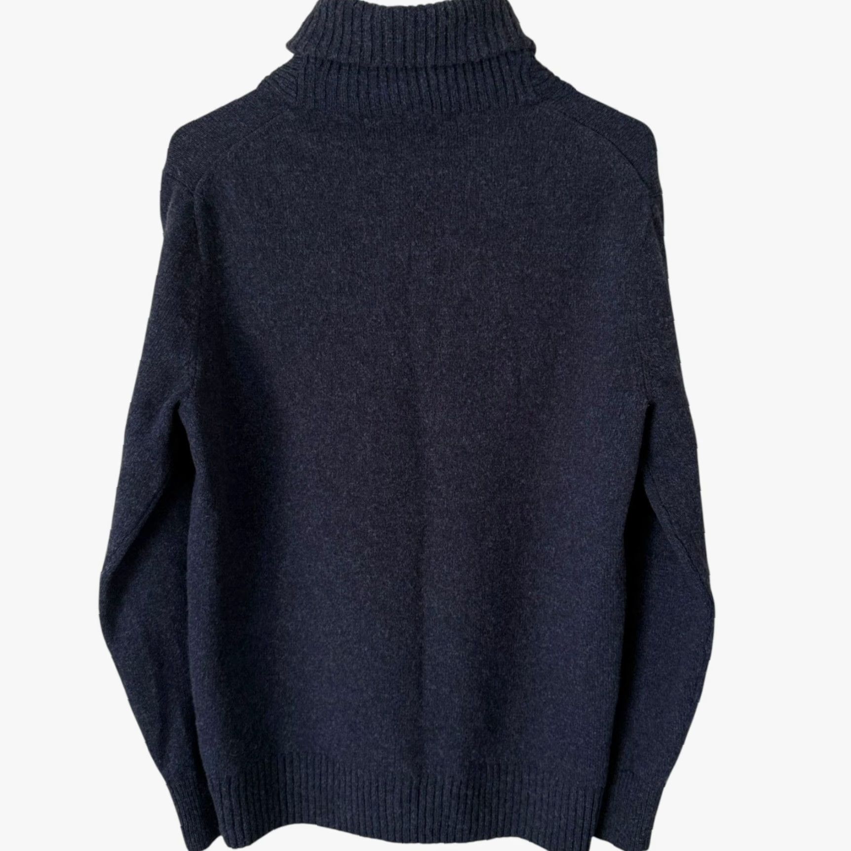 J.Crew VINTAGE J.Crew Men's Sweater Pullover Wool-Blend Shawl Collar Blue Fall Winter Casual Classic Medium Size US M / EU 48-50 / 2 - 4 Thumbnail