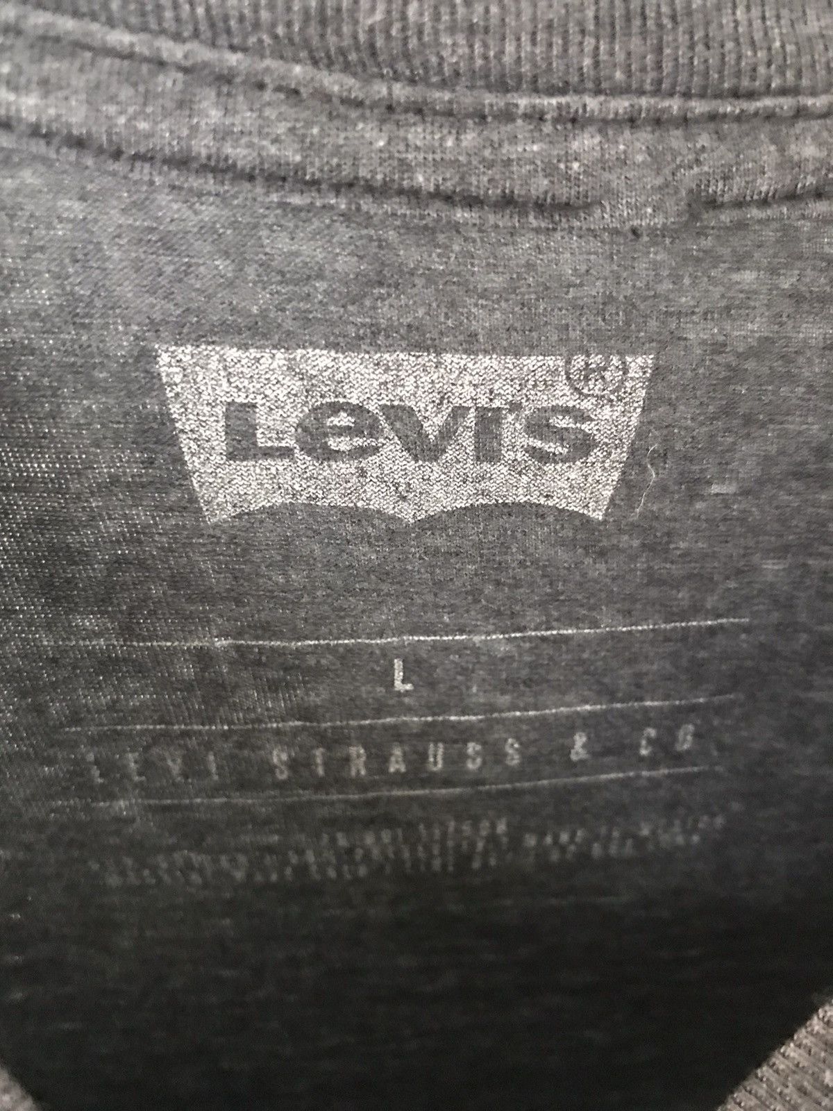 Levi's × Vintage T-Shirt " LEVIS " Size US L / EU 52-54 / 3 - 3 Thumbnail