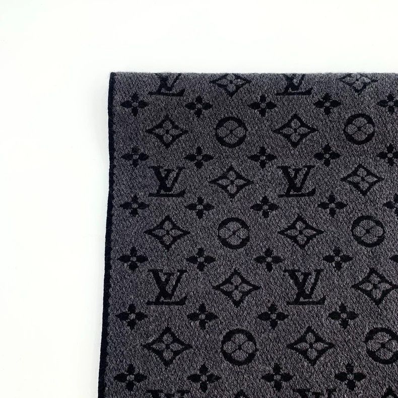 Louis Vuitton Louis Vuitton Black and grey logo presbyopic full print wo Size ONE SIZE - 2 Thumbnail
