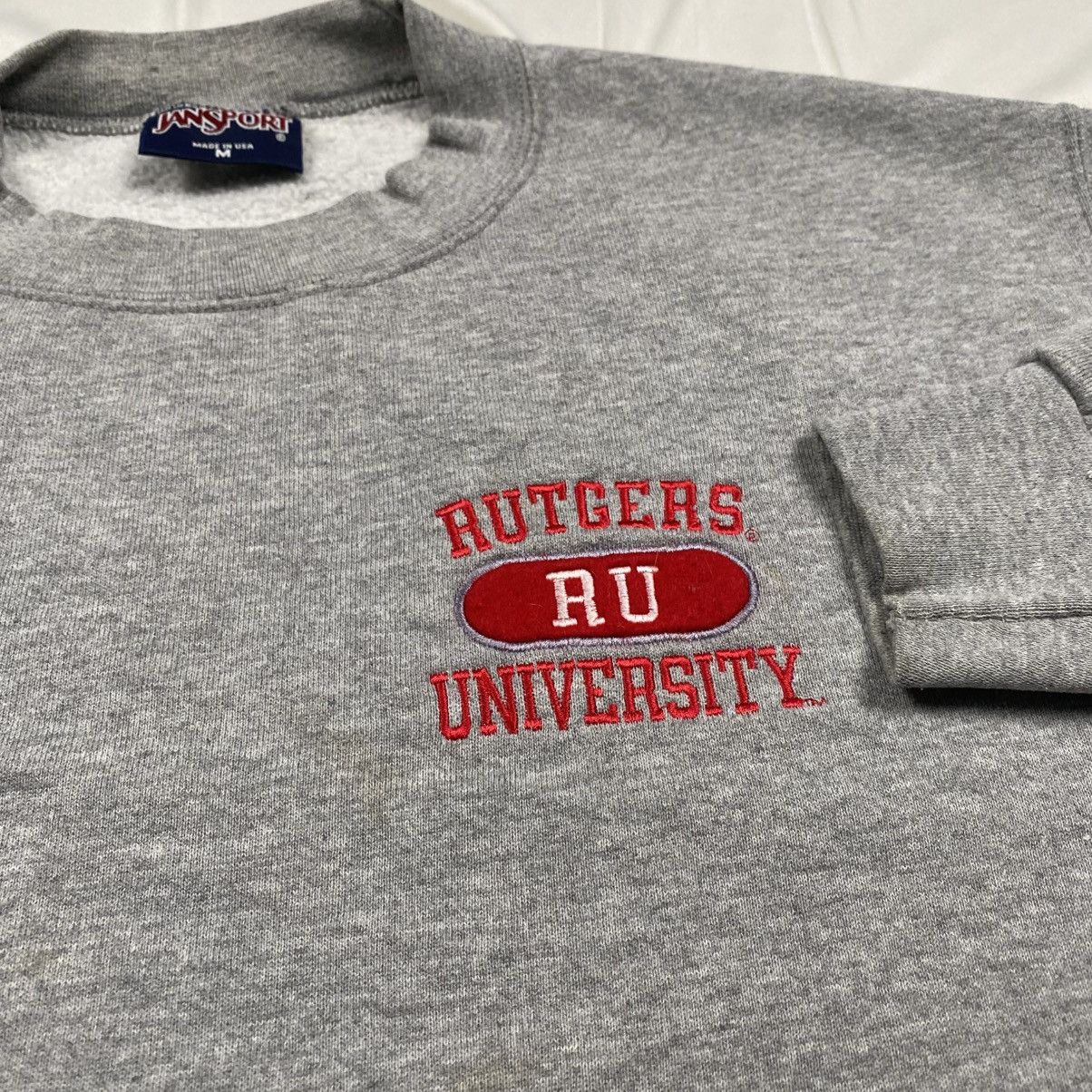 Jansport Rare Vintage 90s Jansport Rutgers University Crewneck Size US M / EU 48-50 / 2 - 4 Thumbnail