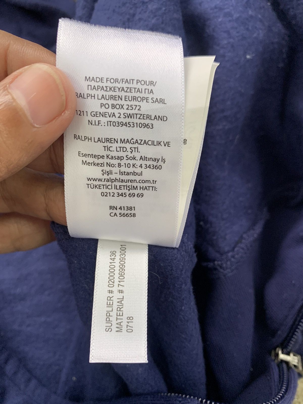 Polo Ralph Lauren Polo Ralph Lauren Zip Up Sweater Hoodie Jacket Size US M / EU 48-50 / 2 - 18 Thumbnail