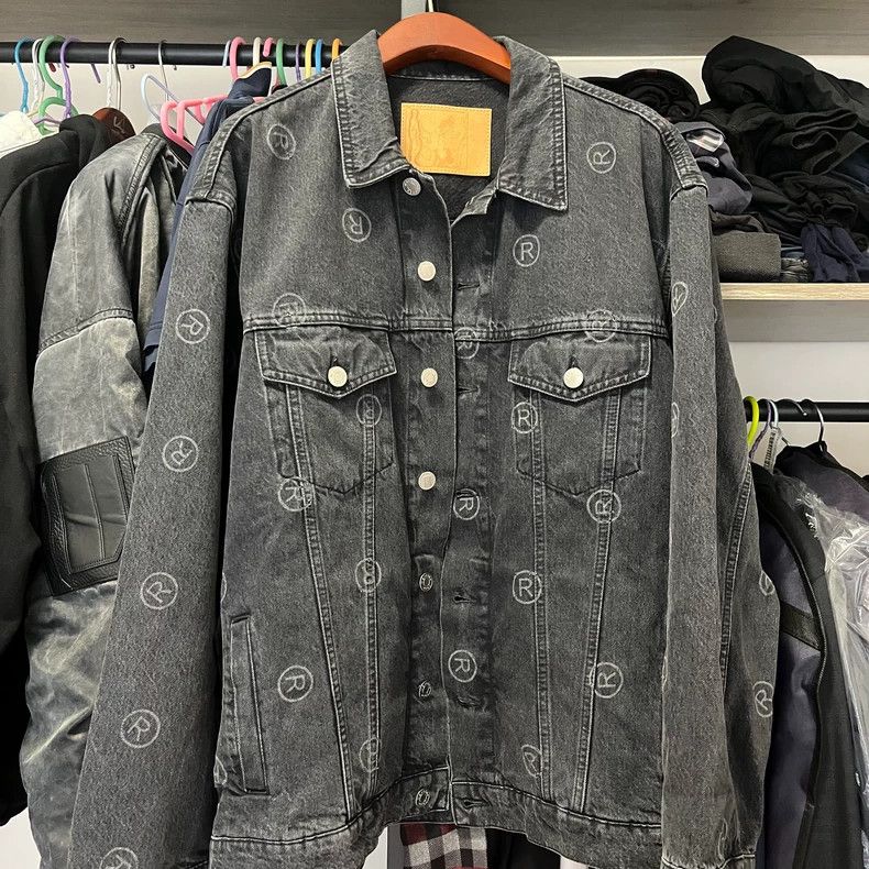 Martine Rose Martine Rose Dark gray denim jacket Size US M / EU 48-50 / 2 - 1 Thumbnail