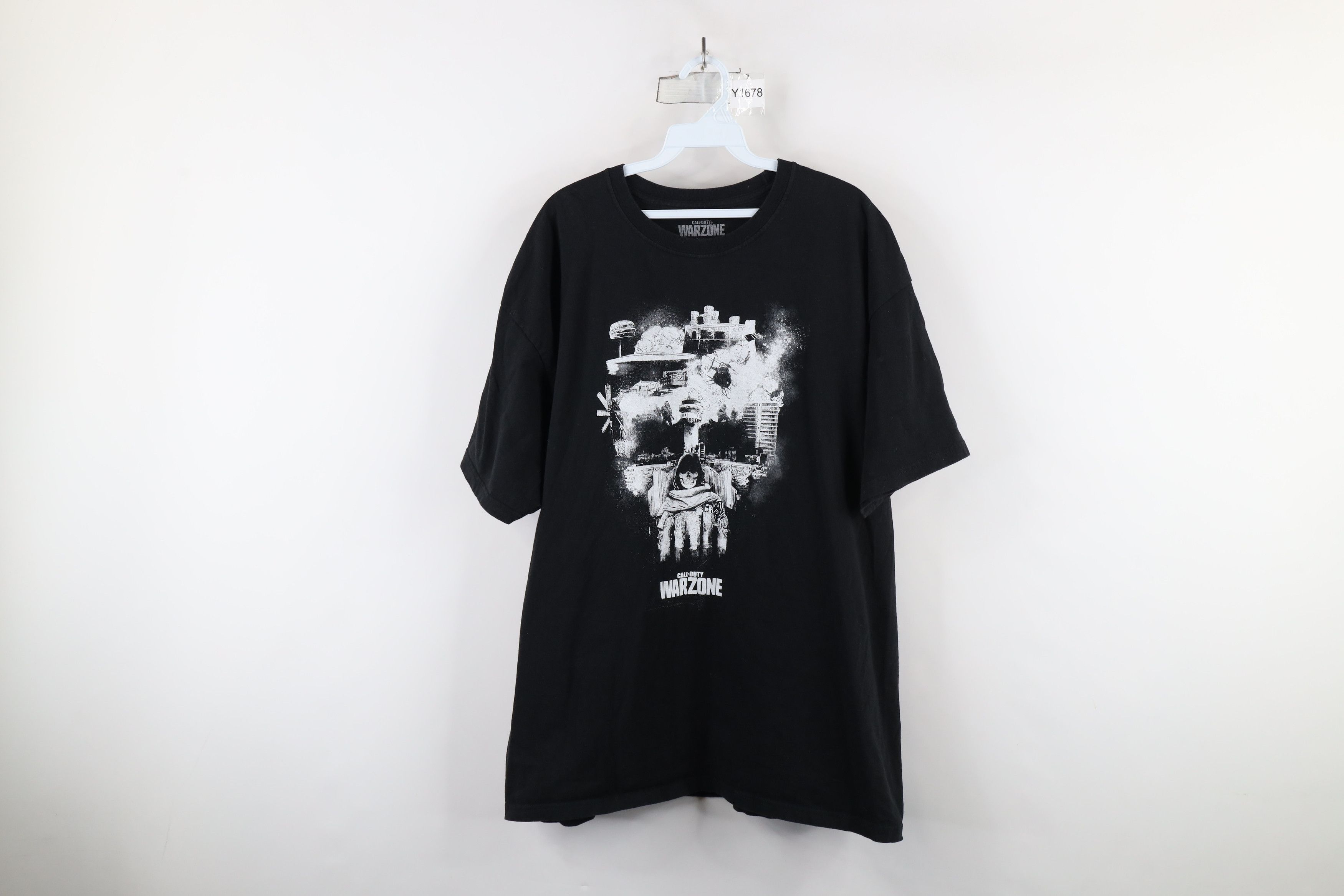 Vintage Y2K Streetwear Call of Duty Video Game Gamer T-Shirt Black Size US XL / EU 56 / 4 - 1 Thumbnail