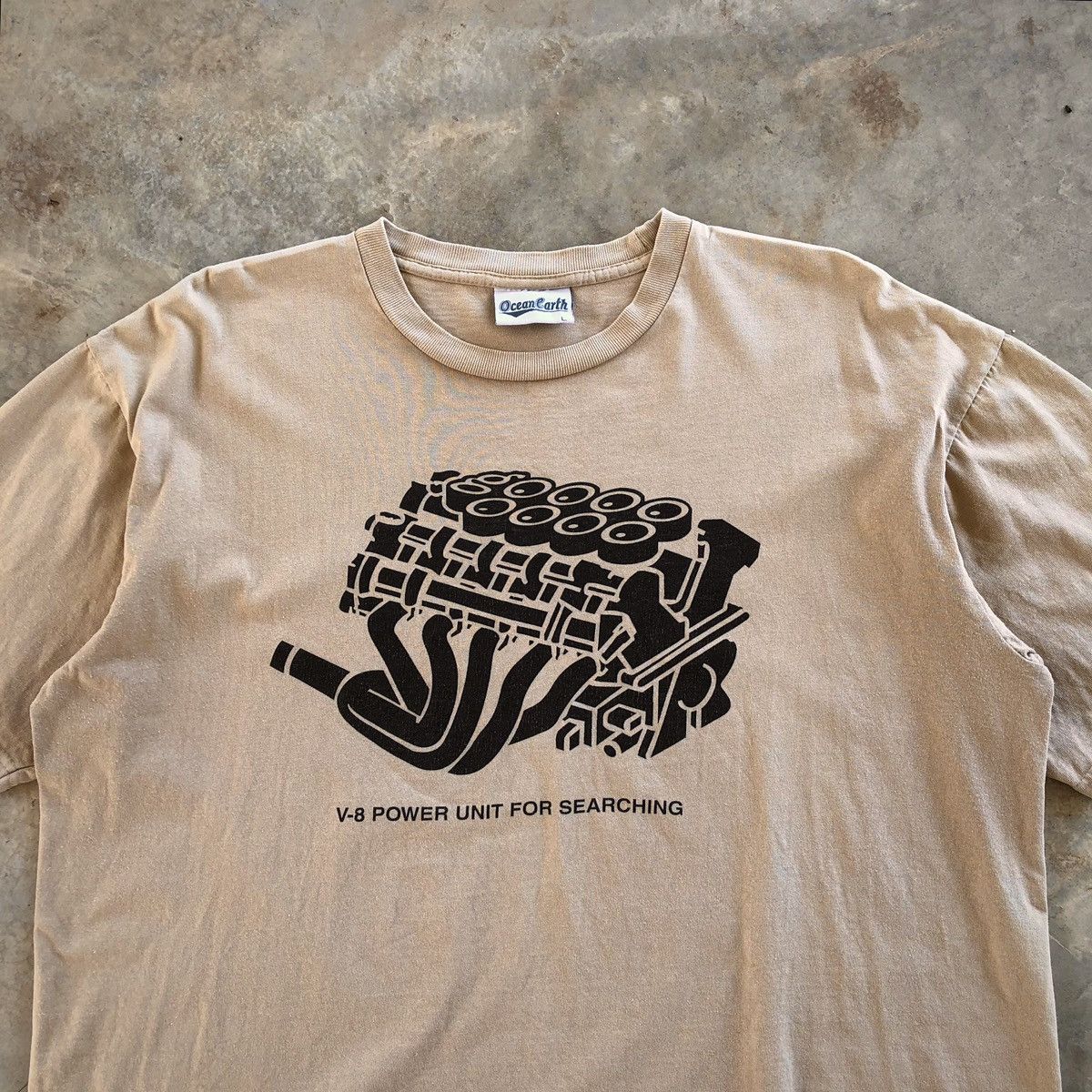 Gear for Sports × Vintage OCEAN EARTH V-8 Power Engine Motorsport T-Shirt Size US L / EU 52-54 / 3 - 2 Thumbnail