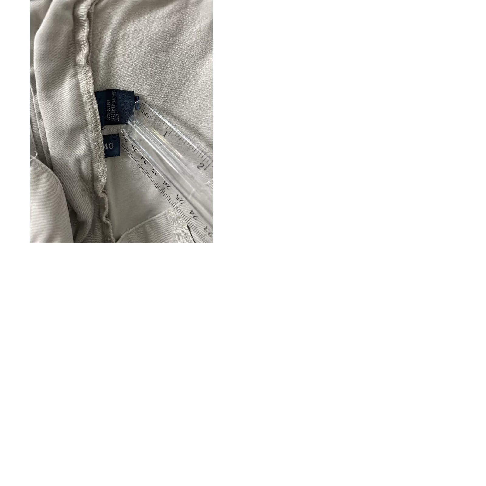 Polo Ralph Lauren Polo Ralph Lauren Tyler Shorts Mens 40 Beige Khaki Pleated 100% Cotton Chino Zip Button Inseam 8" Size US L / EU 52-54 / 3 - 9 Thumbnail