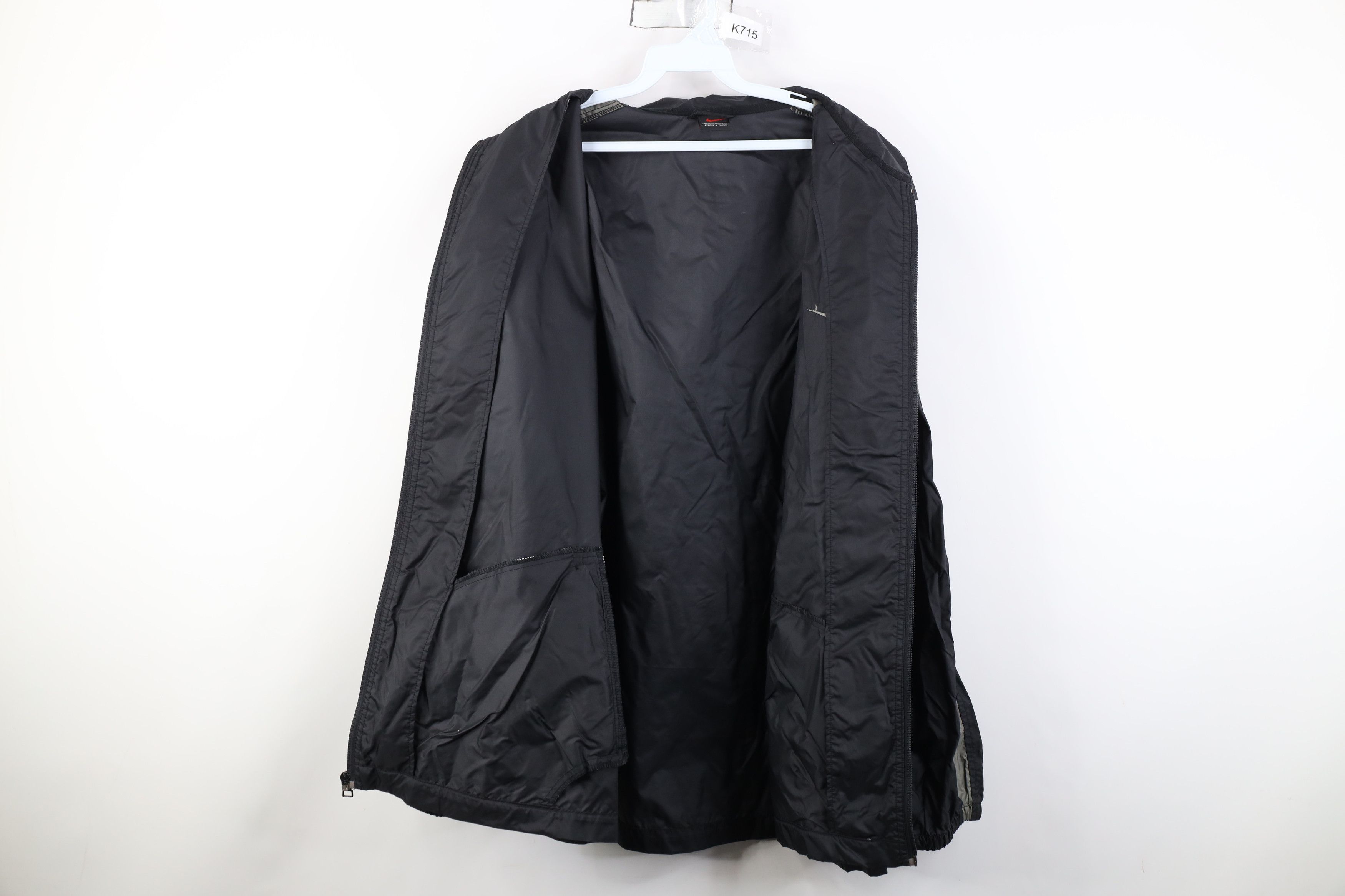Nike Vintage Nike Mini Swoosh Collared Zip Windbreaker Jacket Size US XL / EU 56 / 4 - 11 Thumbnail