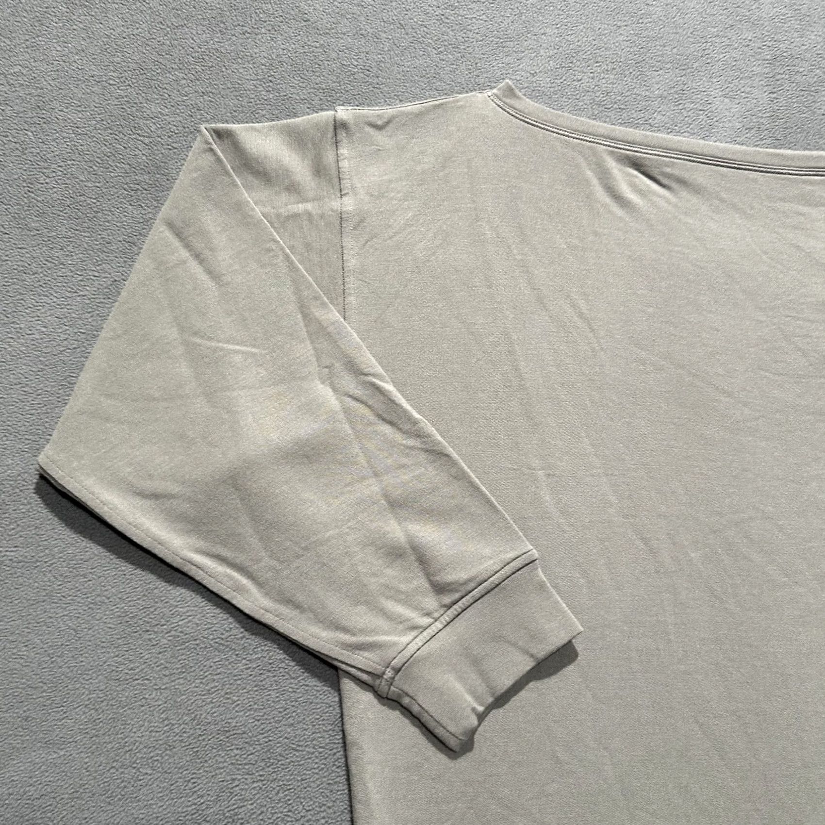 Lululemon Lululemon BeCalm Oversized Boatneck Long-Sleeve Shirt Sweatshirt Womens L Beige Size L / US 10 / IT 46 - 6 Thumbnail
