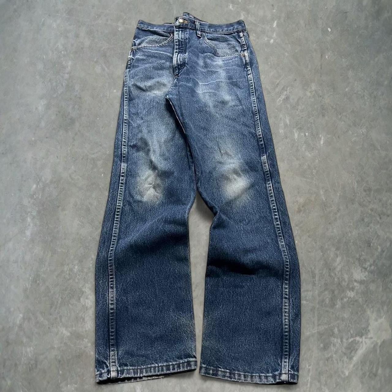 Vintage Crazy Vintage Y2K/2000s Casual Fit Medium Wash Denim Jeans! Size US 34 / EU 50 - 1 Thumbnail