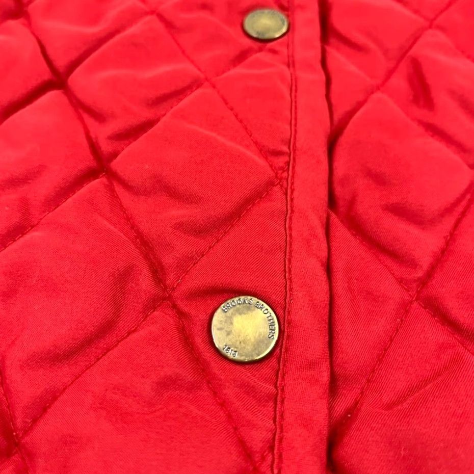 Brooks Brothers BROOKS BROTHERS Jacket Size 14 Red Quilted Coat Lined Button Pockets Womens Size XL / US 12-14 / IT 48-50 - 7 Thumbnail