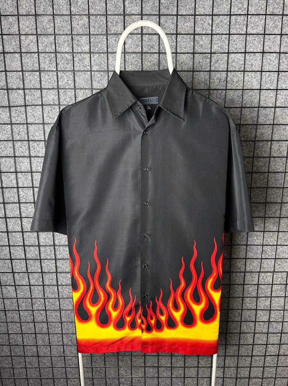 Other Hawaii shirt crazy fire printed size Small Size US S / EU 44-46 / 1 - 1 Thumbnail