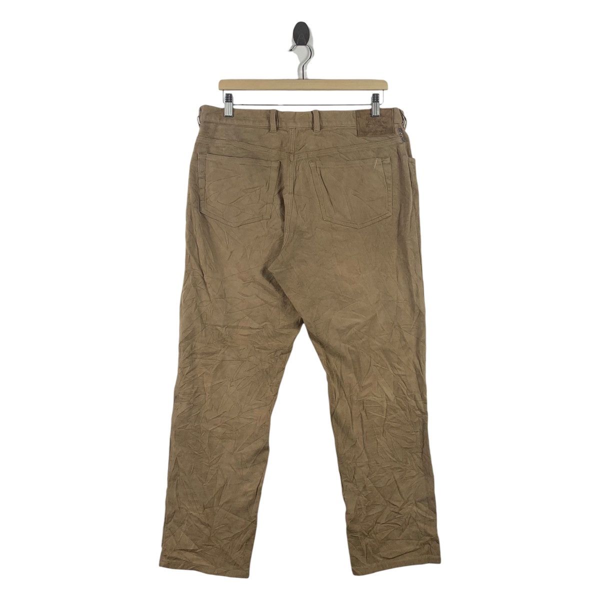 Burberry × Designer BURBERRY Black label brown colour jeans Size US 34 / EU 50 - 4 Thumbnail