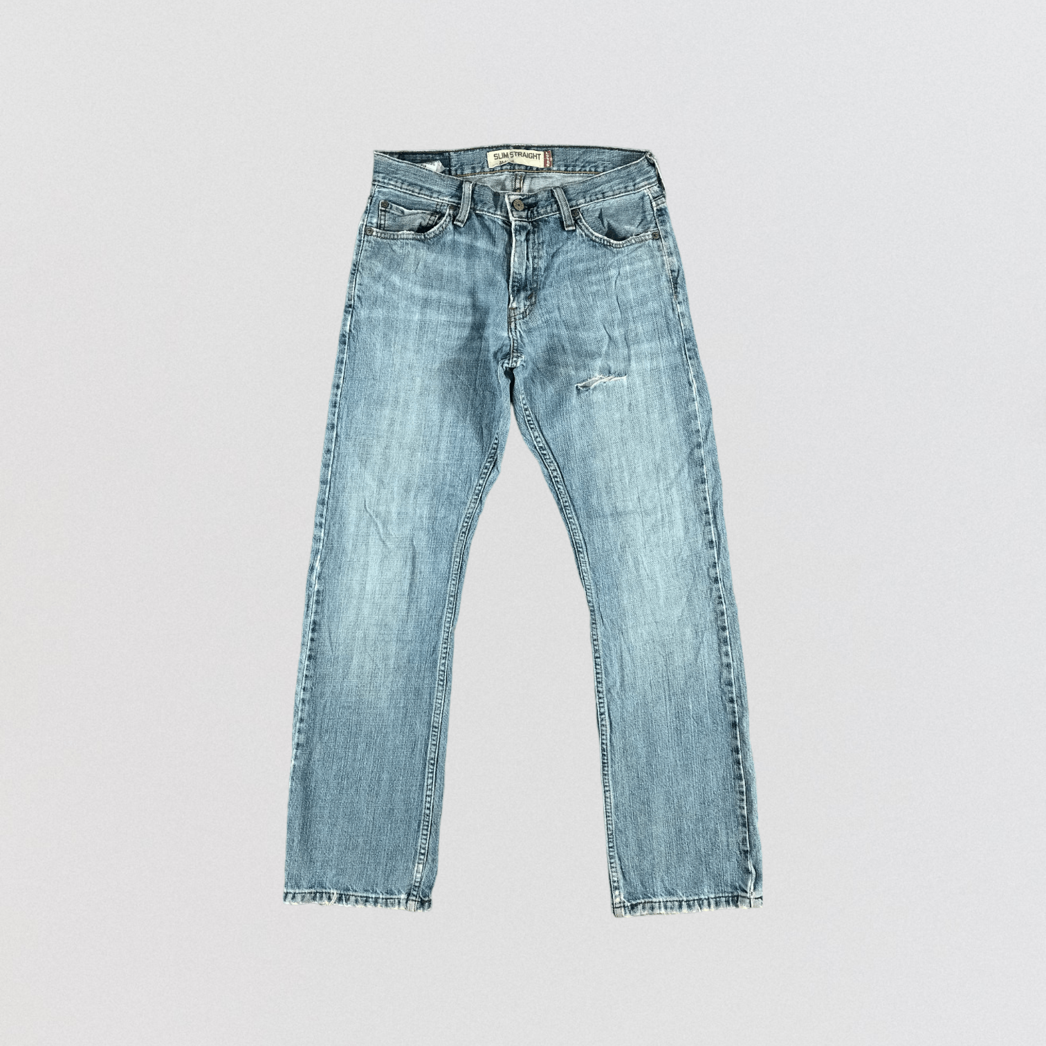 image of Blue Wash Levis 514 Jeans-Jm3077, Men's