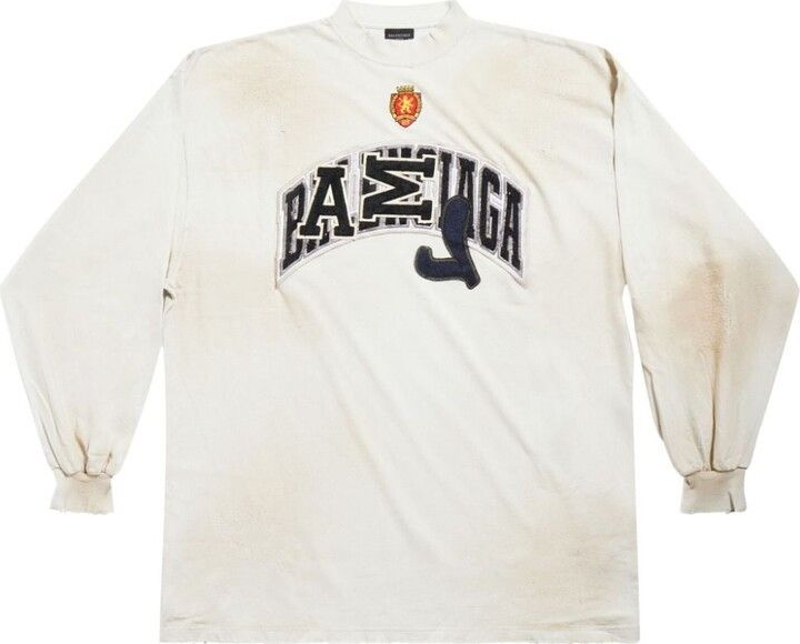 ●送料込●BALENCIAGA●404 Error Loading 長袖シャツ Balenciaga Balenciaga Show 404 Error Loading Plastic Long