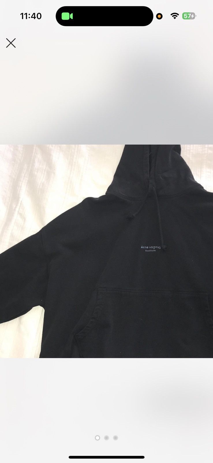 Acne Studios Acne studios joghy hoodie Size S / US 4 / IT 40 - 1 Thumbnail