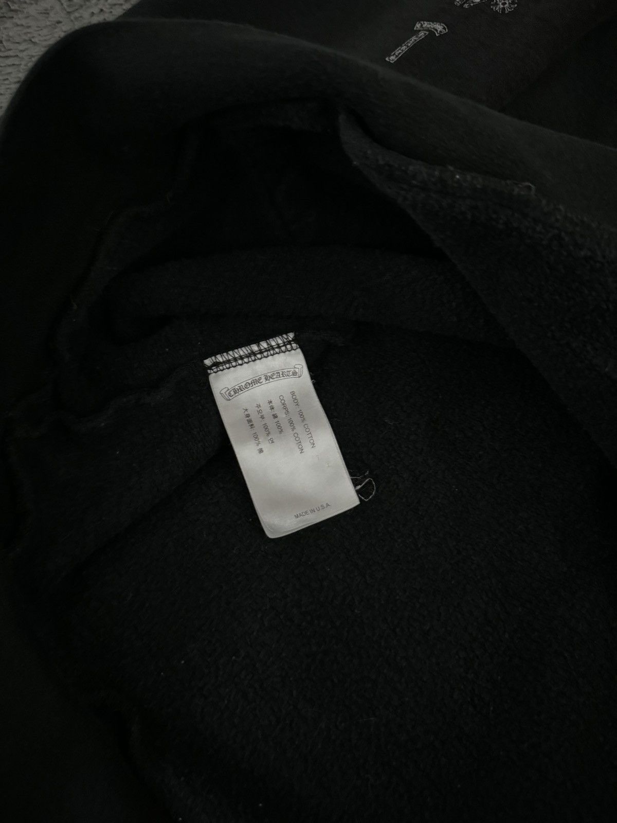Chrome Hearts RARE VINTAGE Chrome Hoodie “Multi Logo” Size US L / EU 52-54 / 3 - 7 Thumbnail