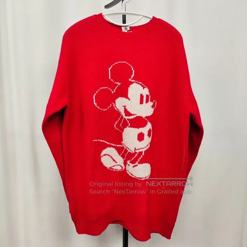 Miu Miu Miu Miu 38 Disney co-branded red knitted sweater Size M / US 6-8 / IT 42-44 - 1 Thumbnail