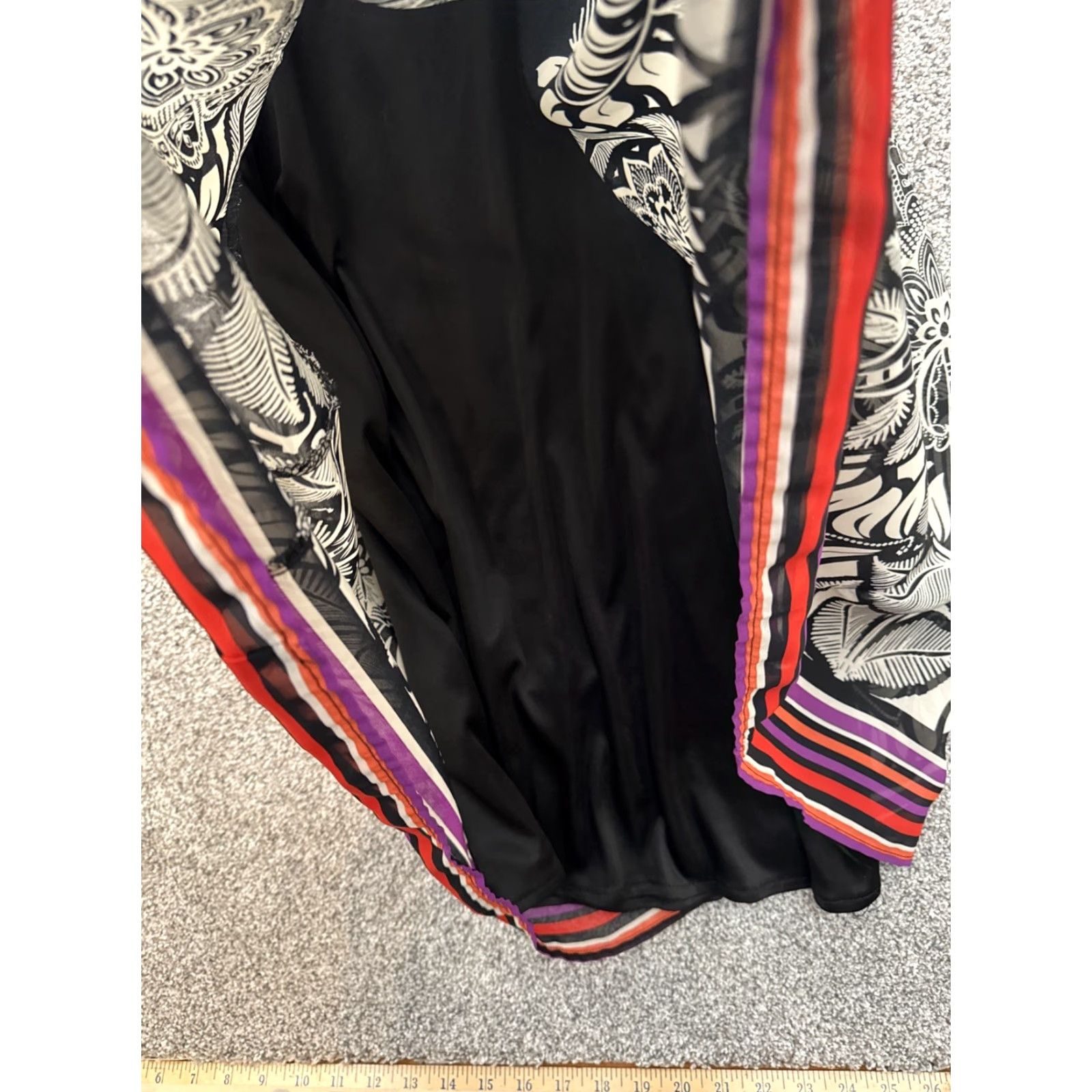 Mossimo Mossimo Dress S Short Sleeve Boho Indie Sleaze Retro Y2K Eclectic Festival Artsy Lined Multicolor Floral Fit & Flare Women Mens? Wait. Size S / US 4 / IT 40 - 6 Thumbnail
