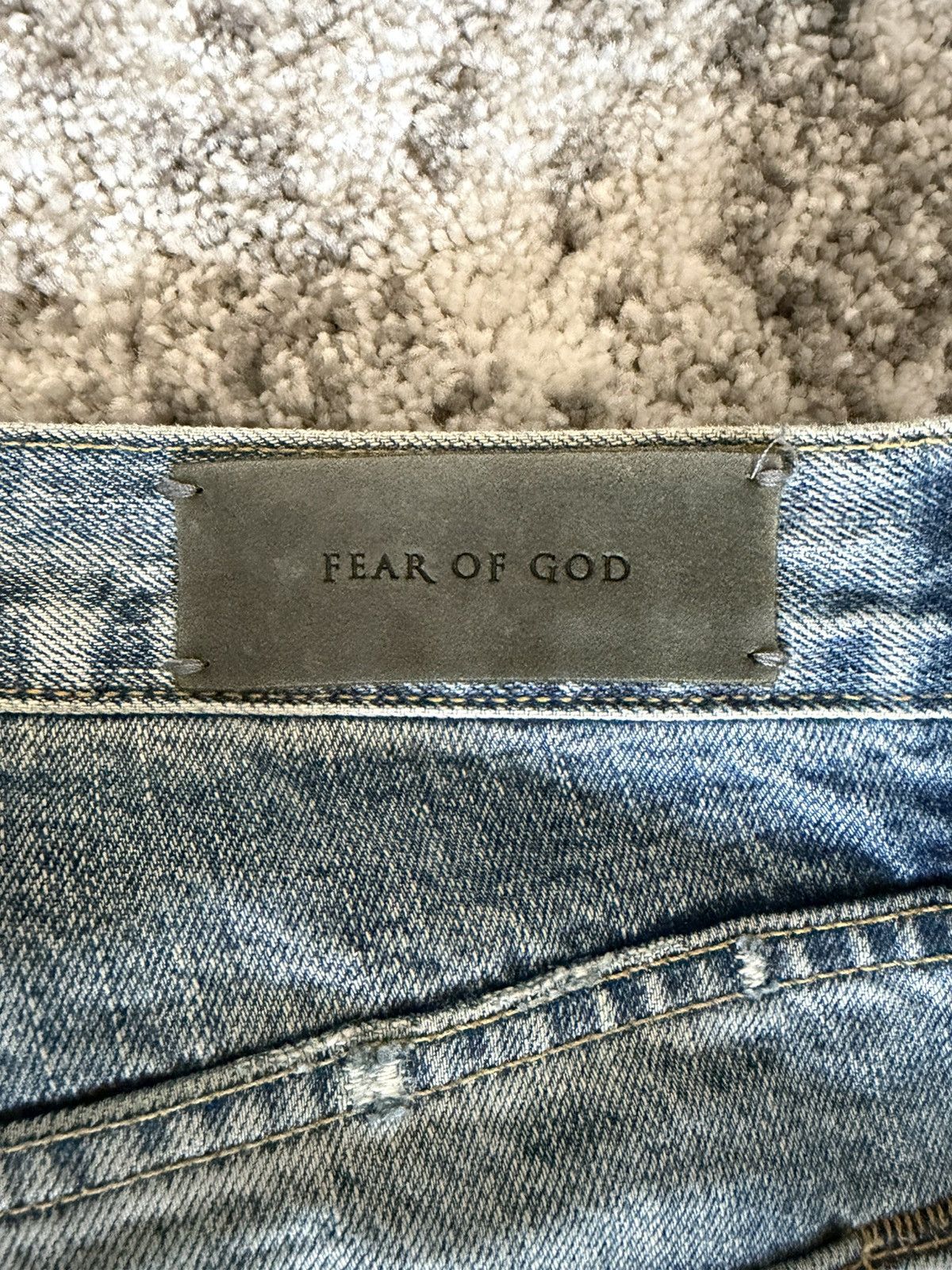 Fear of God Fear of God 4th Indigo Denim Jeans Size US 32 / EU 48 - 4 Thumbnail