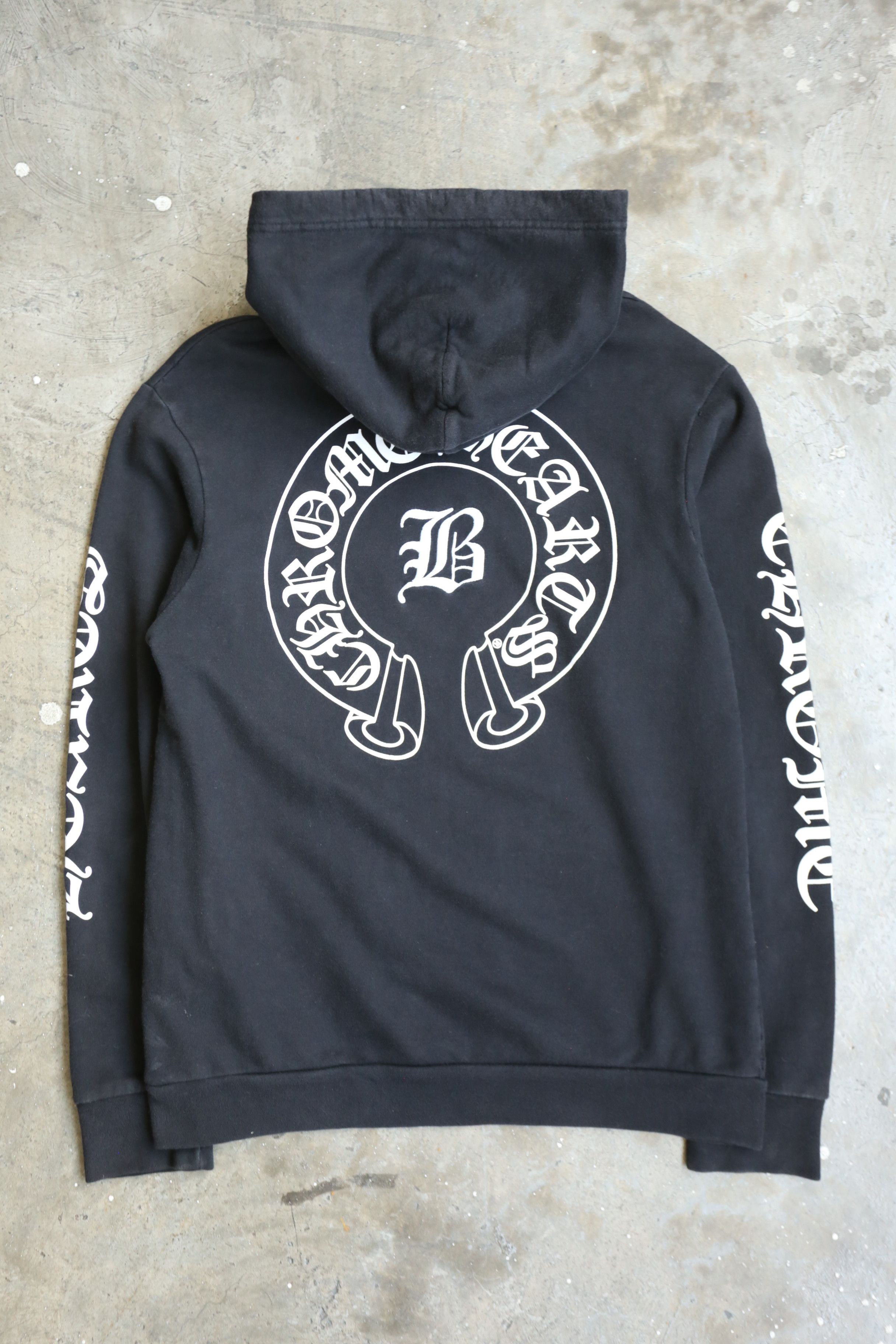 Chrome Hearts Chrome Hearts - Bela Hadid - 2017 - "B" Horseshoe Hoodie Size US L / EU 52-54 / 3 - 1 Thumbnail