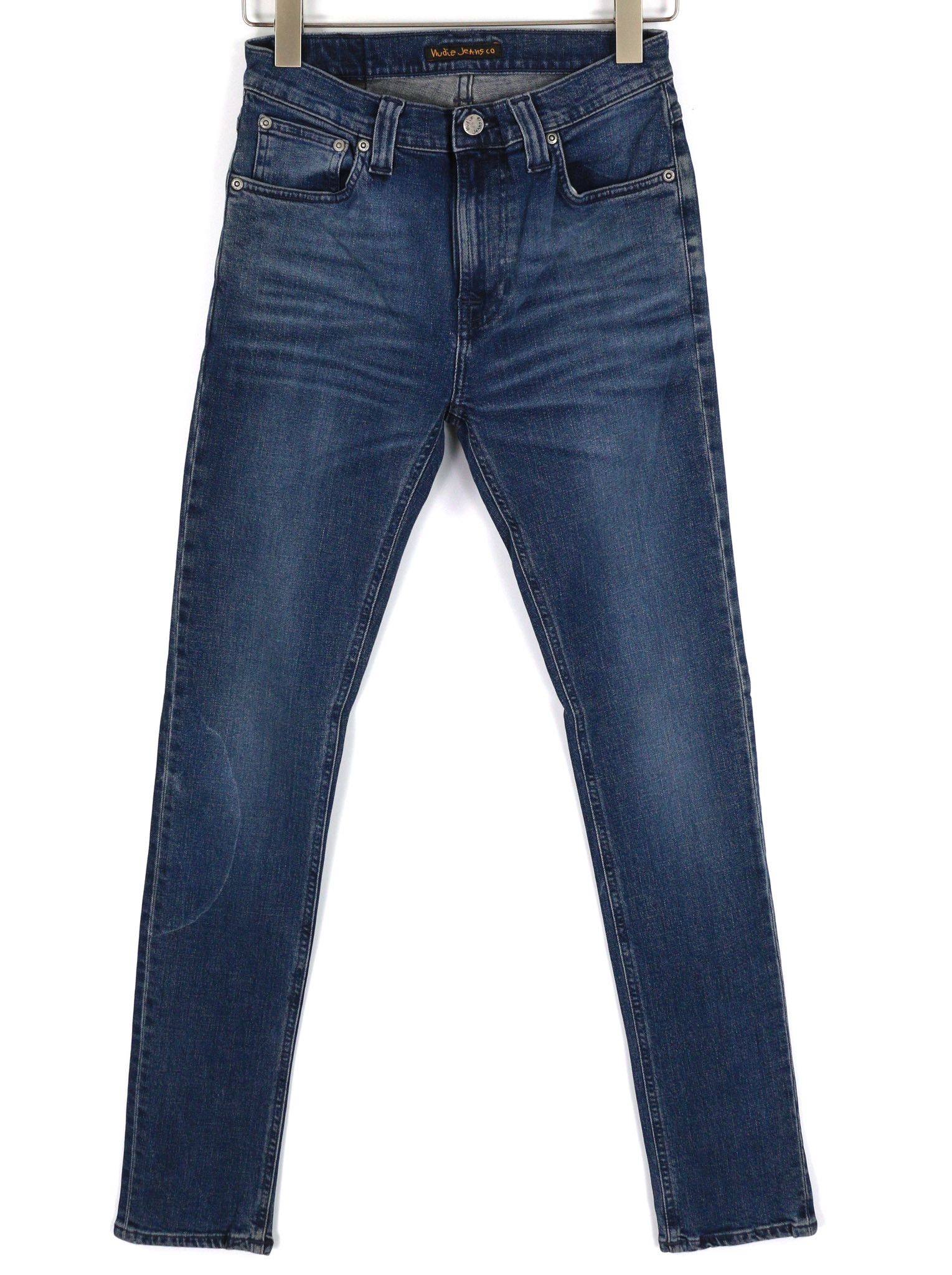 Nudie Jeans HIGH KAI W28/L32 Navy Falls Organic Zip Fly 82675 Size US 28 / EU 44 - 1 Thumbnail