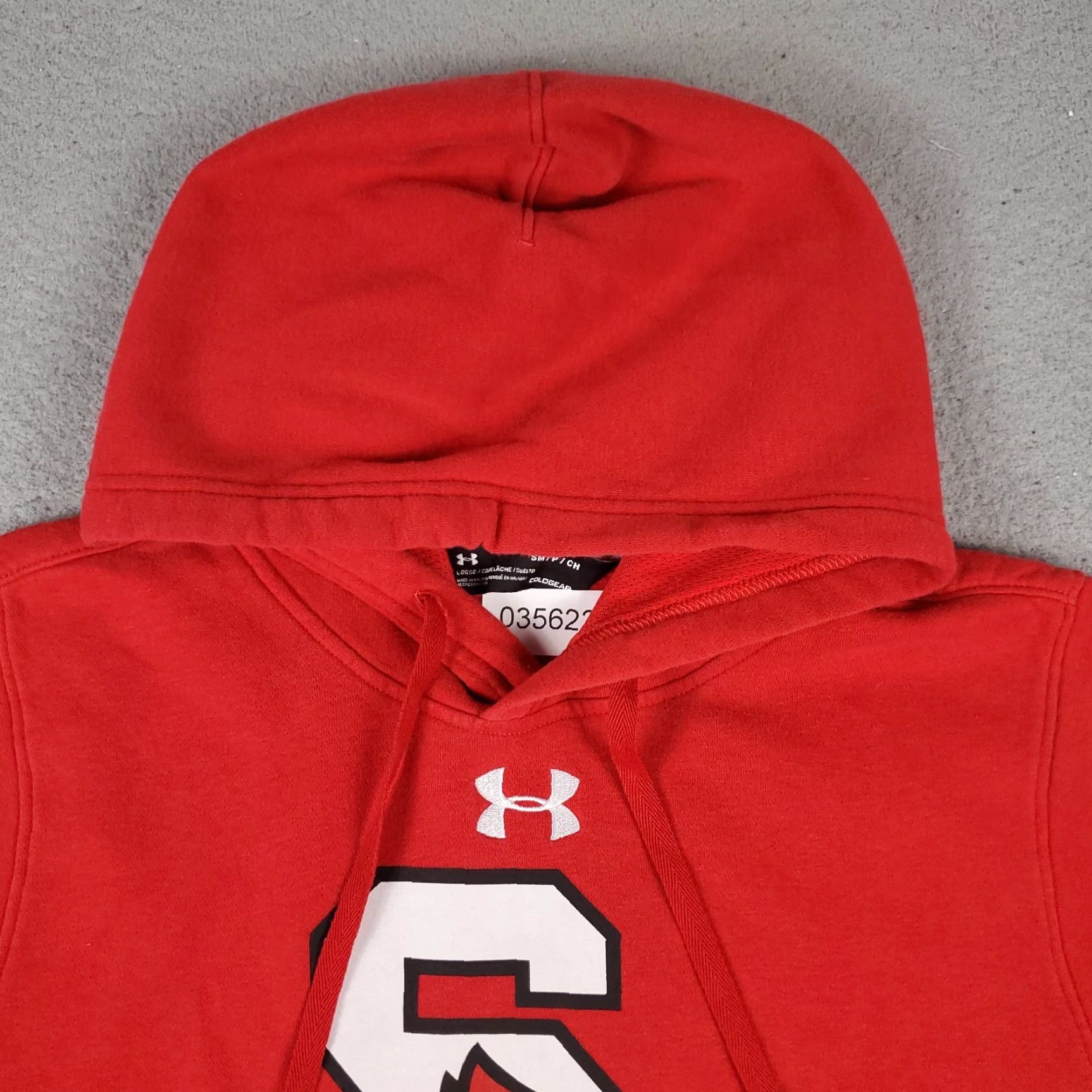 Under Armour Under Armour Sweater Mens Small Red Casual Pullover Hoodie Sweatshirt Size US S / EU 44-46 / 1 - 3 Thumbnail