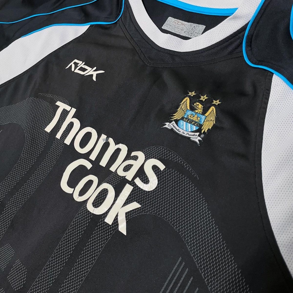 Reebok × Vintage Manchester City Away Football Shirt M Mens 2007 2006 Reebok Size US L / EU 52-54 / 3 - 5 Thumbnail