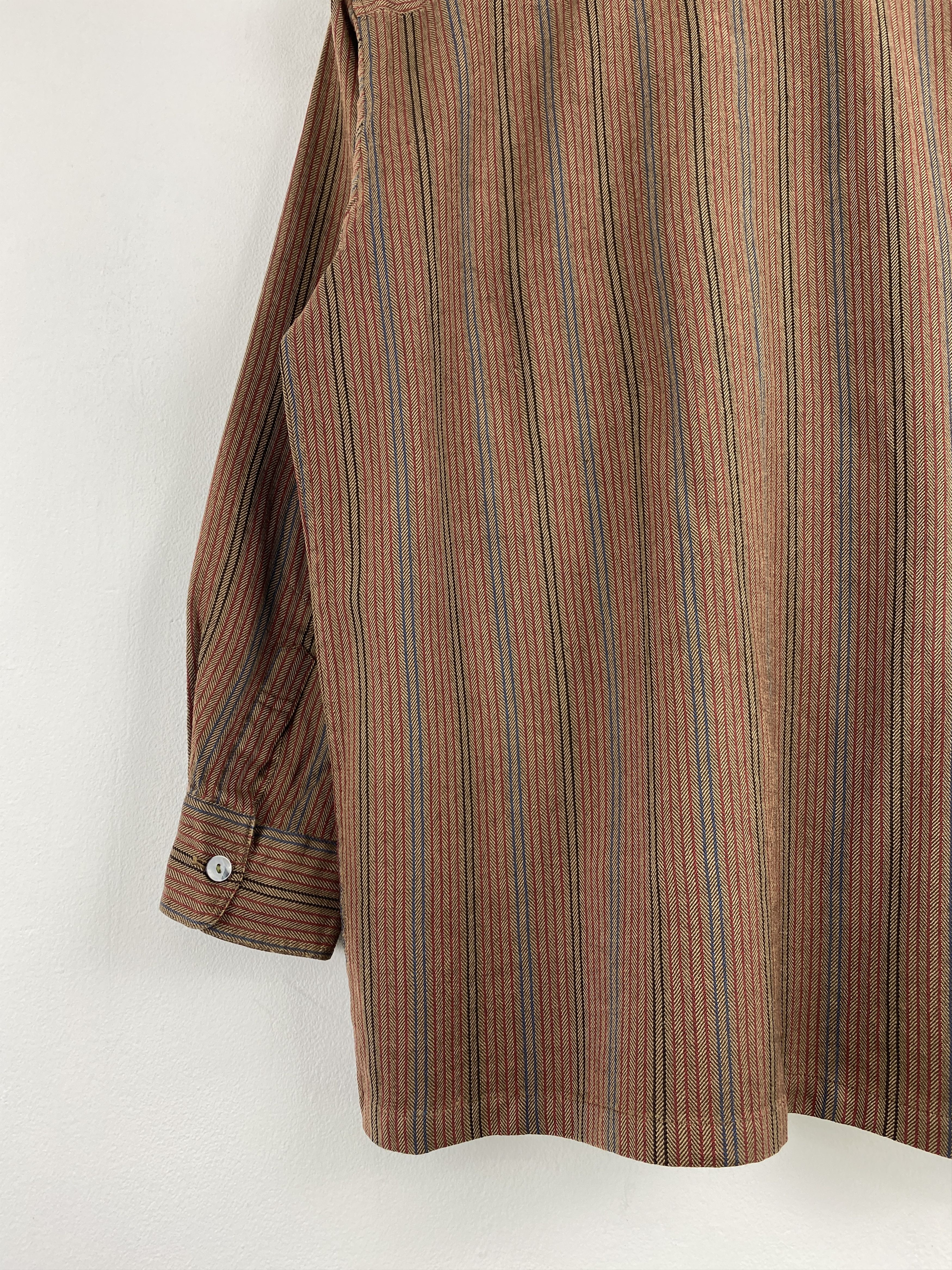 Japanese Brand Vintage Sunjoker Tokyo Japan Button Ups Striped Shirt JA0130 Size US L / EU 52-54 / 3 - 9 Thumbnail