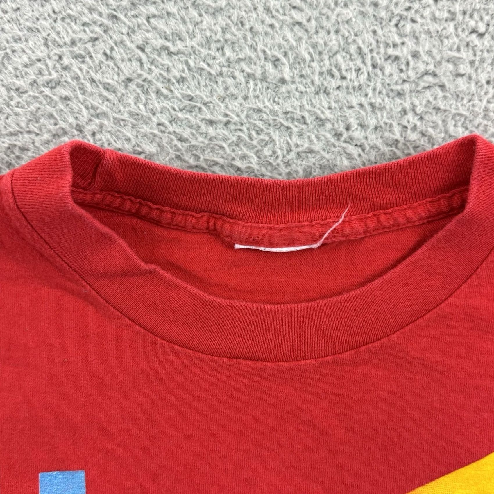 Hanes VINTAGE Bill Elliott McDonalds Shirt Mens 2XL Red Nascar 90s Racing Sport Logo Size US XXL / EU 58 / 5 - 6 Thumbnail