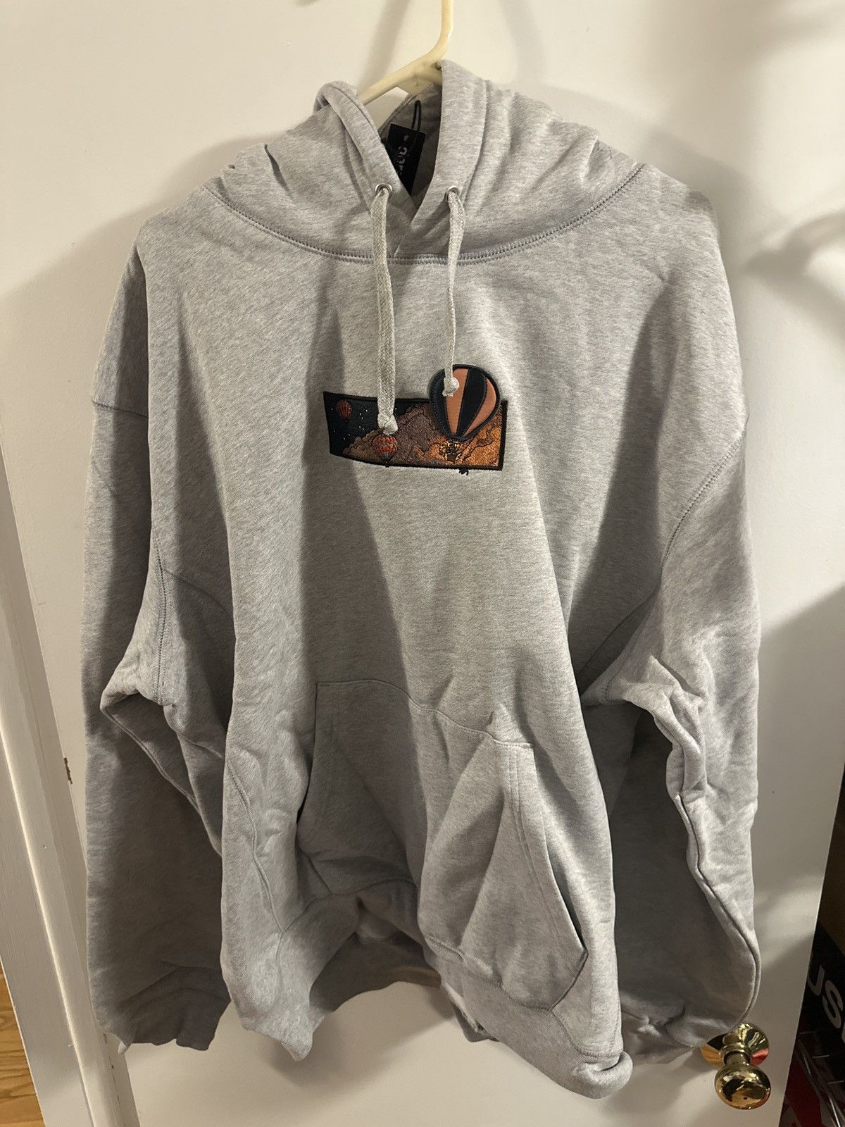 Other Derschutze “Hot Air Balloon” Heather Grey Hoodie XXL Size US XXL / EU 58 / 5 - 1 Thumbnail
