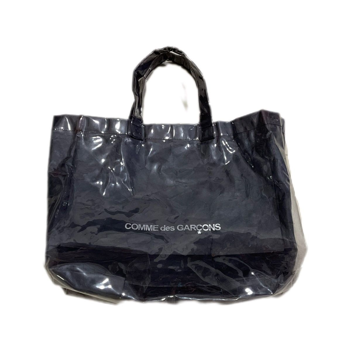 🔥 Comme Des Garcons Tote Bag Kraft Paper PVC