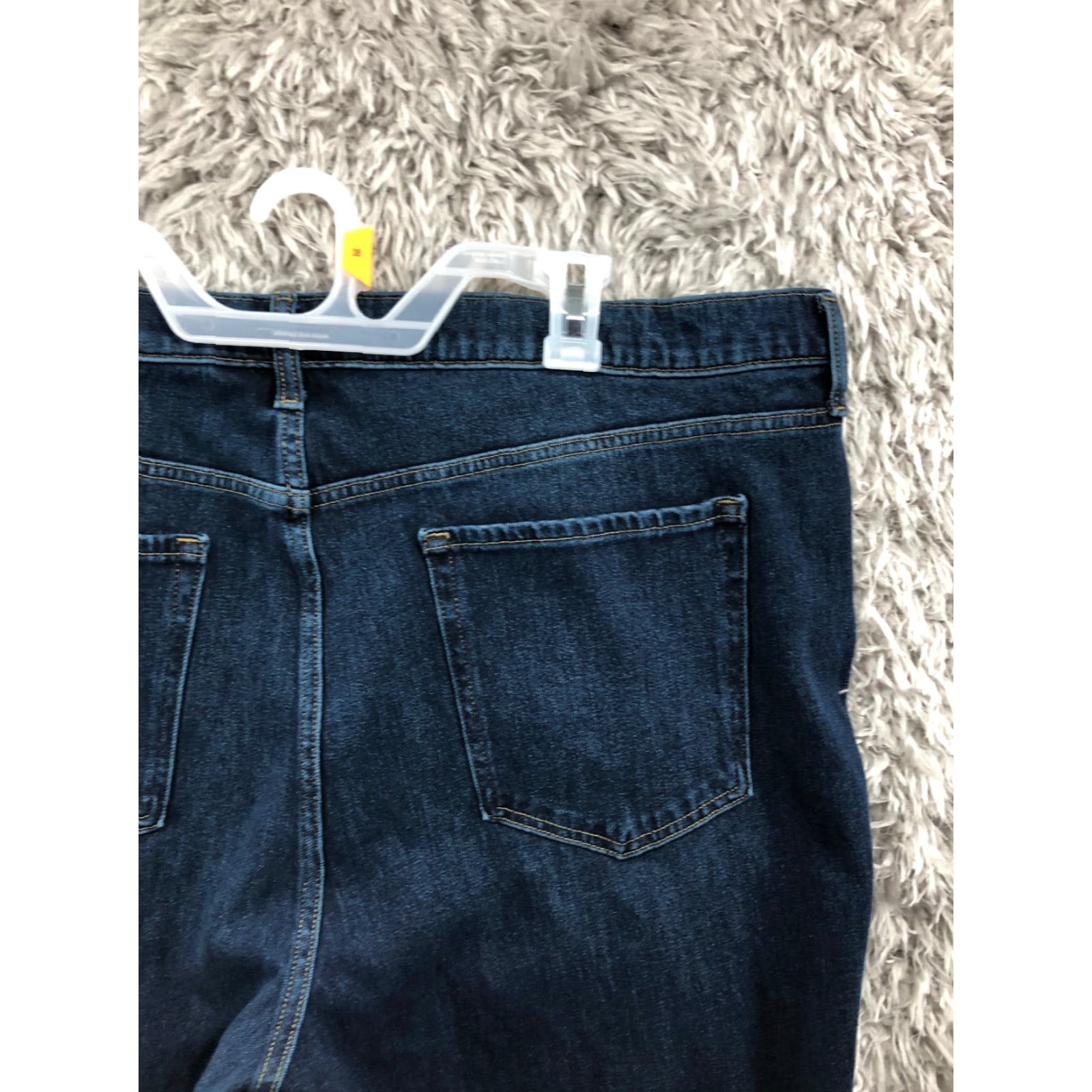 Banana Republic VINTAGE Banana Republic Jeans Plus Size 35L Womens High Rise Crop Bootcut Dark Blue Size 24" / US 00 / IT 34 - 6 Thumbnail