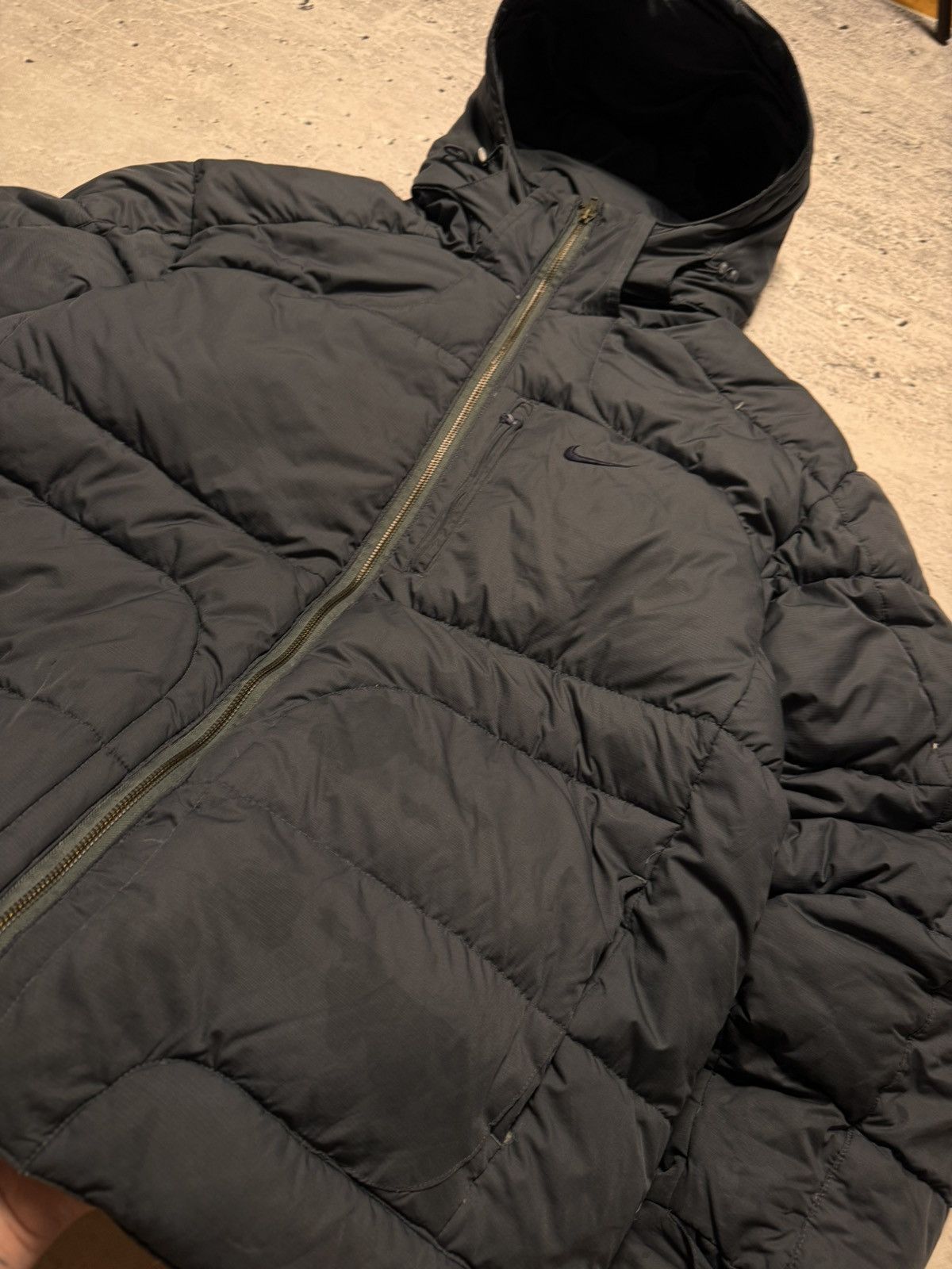 Nike × Nike ACG NIKE PUFFER DOWN BASIC LOGO OVERSIZE NYLON JACKET Size US XL / EU 56 / 4 - 3 Thumbnail