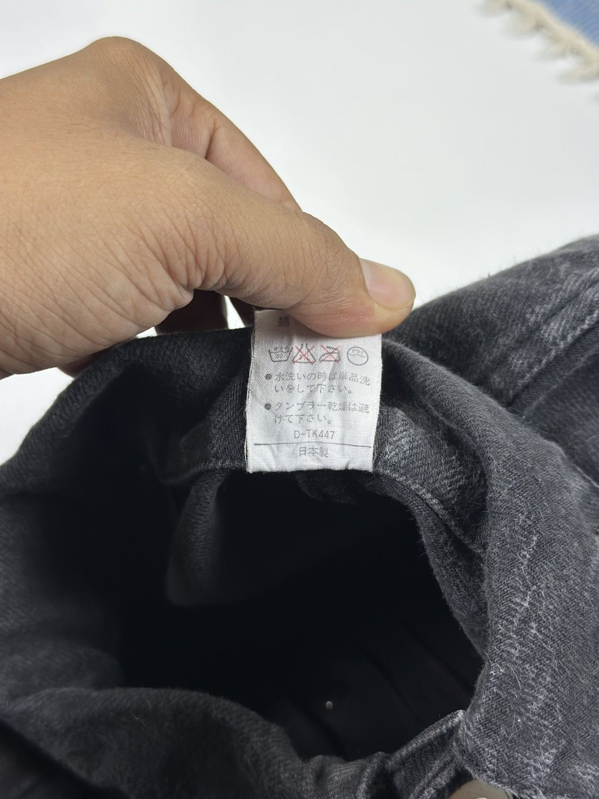 A.P.C. A.P.C HIVER 1997 ARCHIVE BLACK DENIM Size US M / EU 48-50 / 2 - 9 Thumbnail