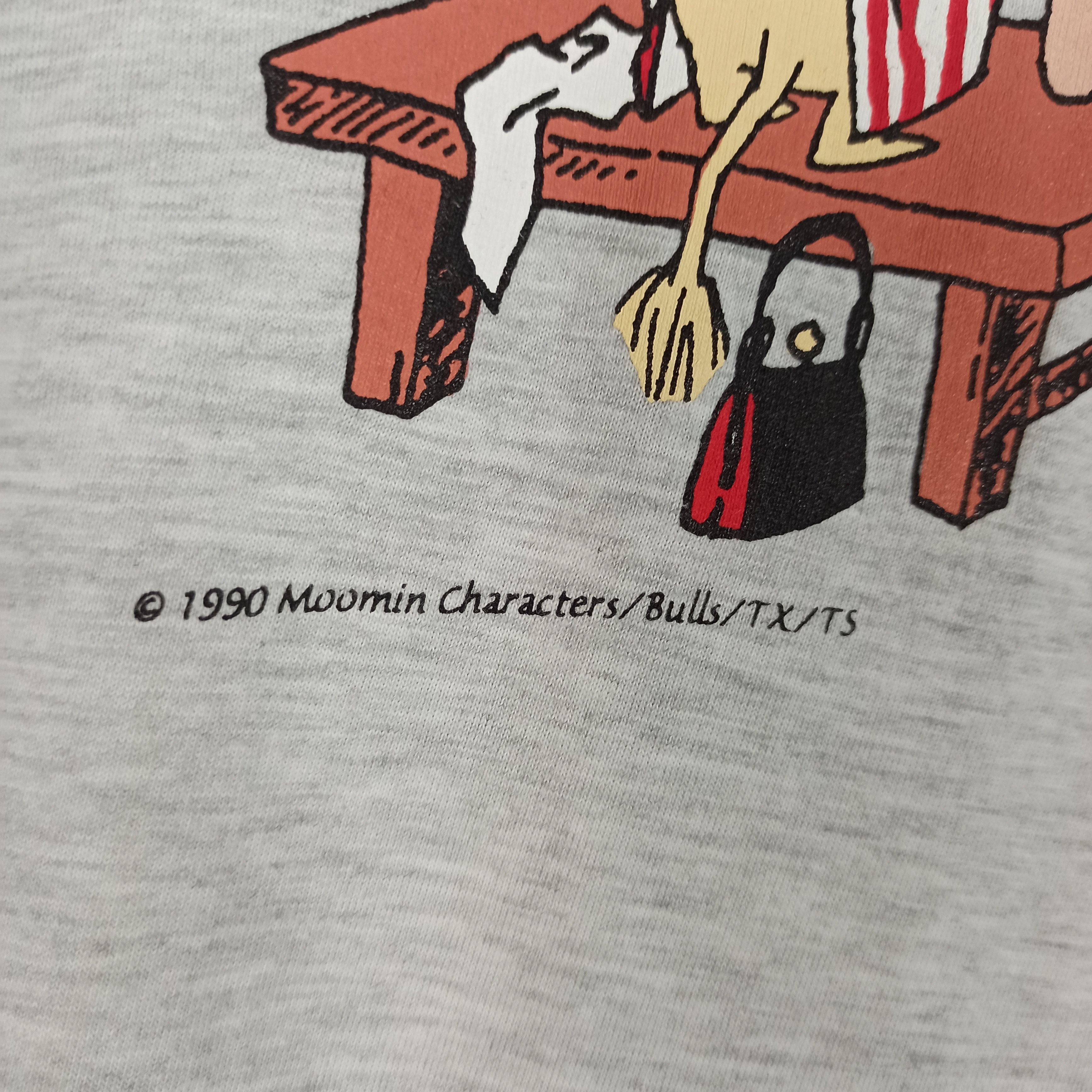 Vintage Vintage Snukin "Moomin Valley" Tove Jansson Tshirt Size US M / EU 48-50 / 2 - 4 Thumbnail