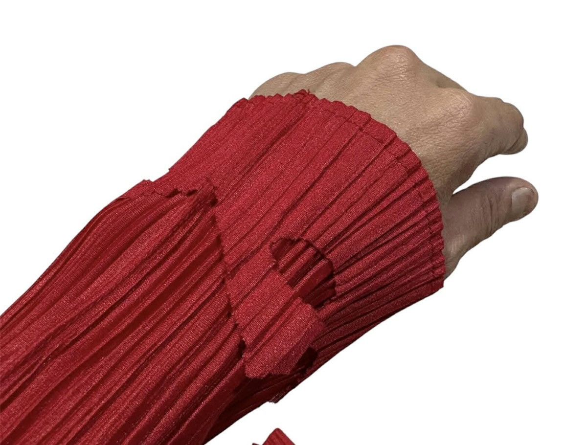 Issey Miyake × Japanese Brand × Pleats Please Issey Miyake 🔥Rare Issey Miyake Pleats Please Button Up Long Sleeve Shirt Size US M / EU 48-50 / 2 - 7 Thumbnail