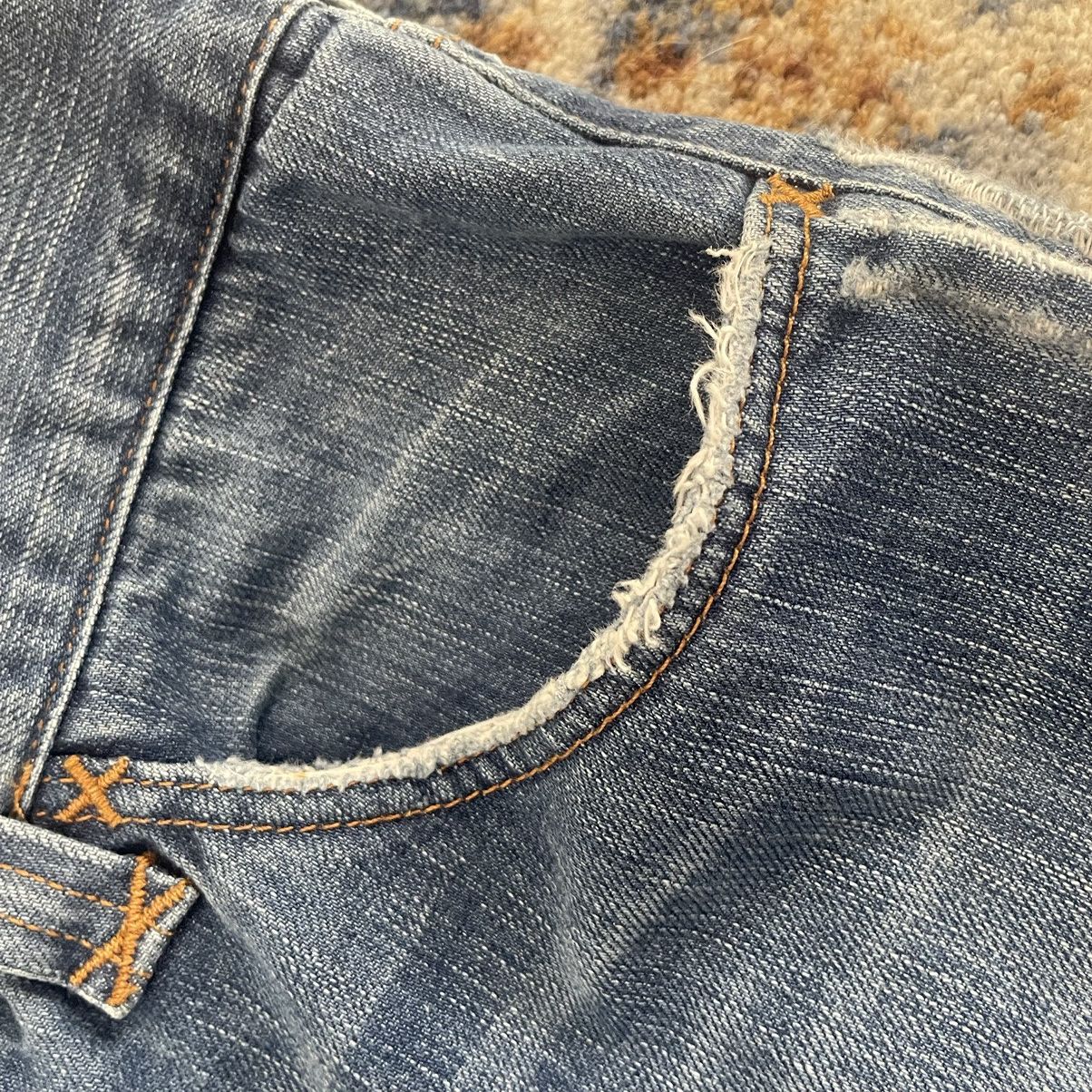 Dolce & Gabbana Dolce & Gabbana Distressed Straight Leg Denim Size US 34 / EU 50 - 4 Thumbnail