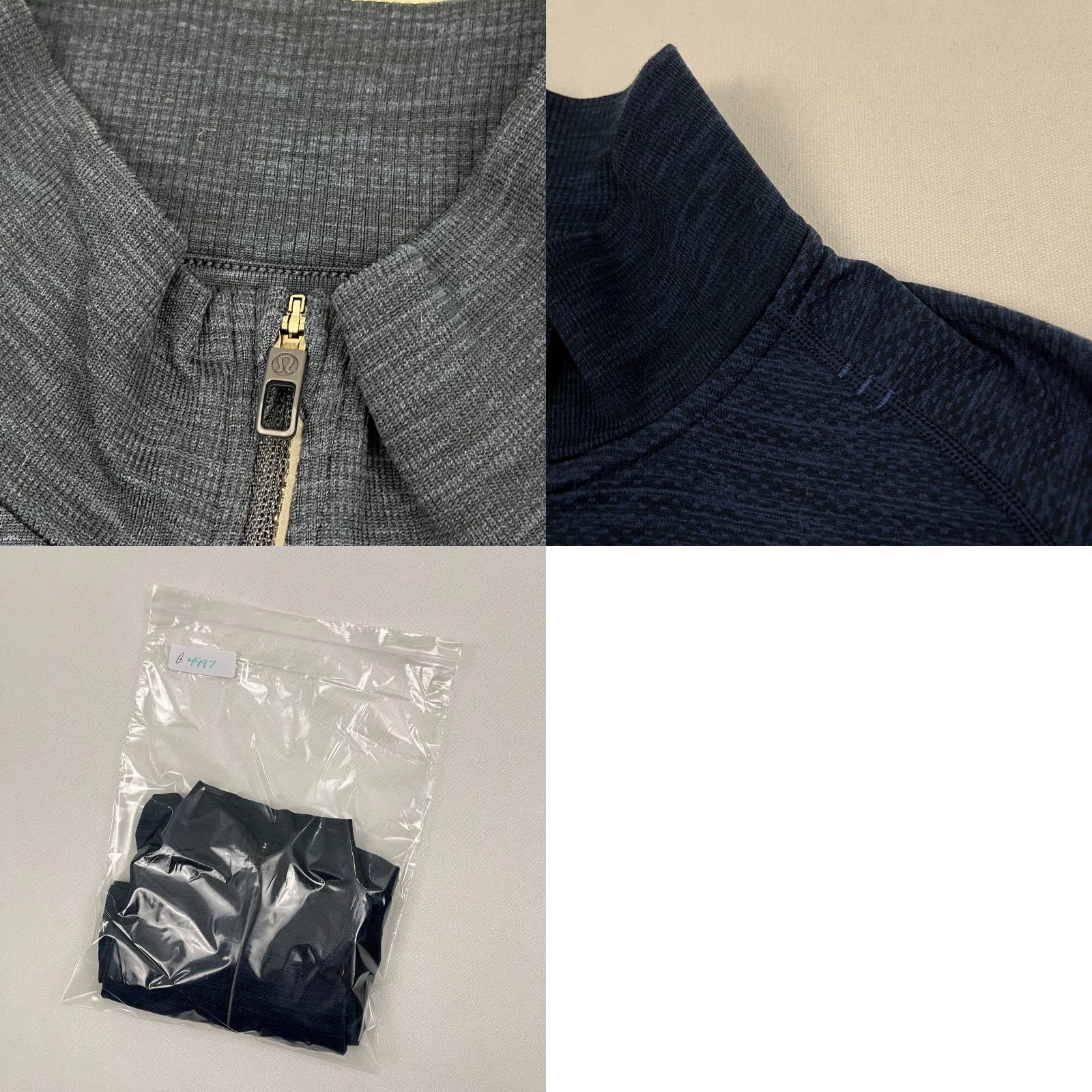 Lululemon Lululemon Metal Vent Tech Pullover Mens L Dark Blue Active Quarter Zip Golf Prep Jacket Size US L / EU 52-54 / 3 - 8 Thumbnail