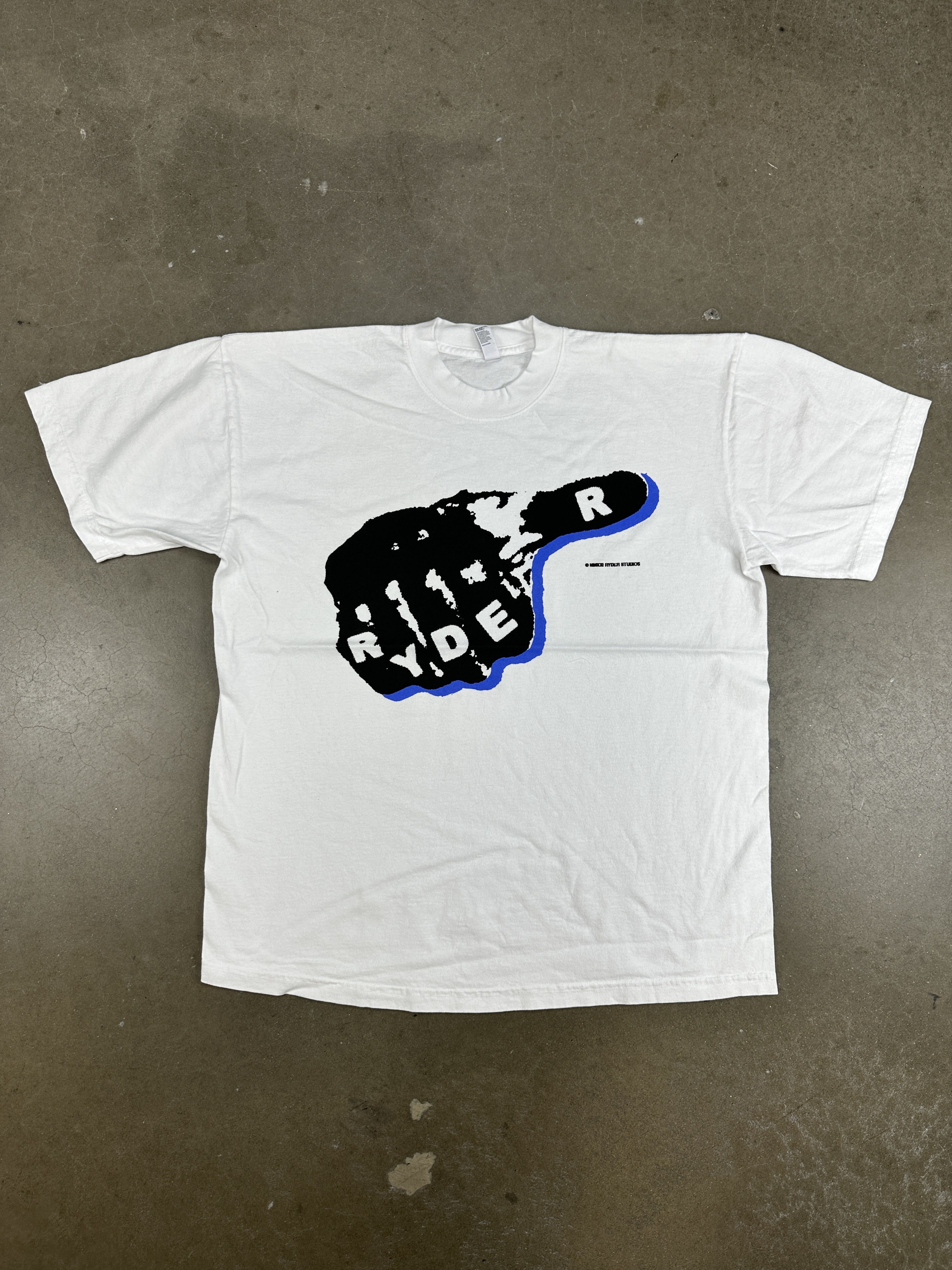Other RYDER STUDIOS WHITE TEE - L Size US L / EU 52-54 / 3 - 1 Thumbnail