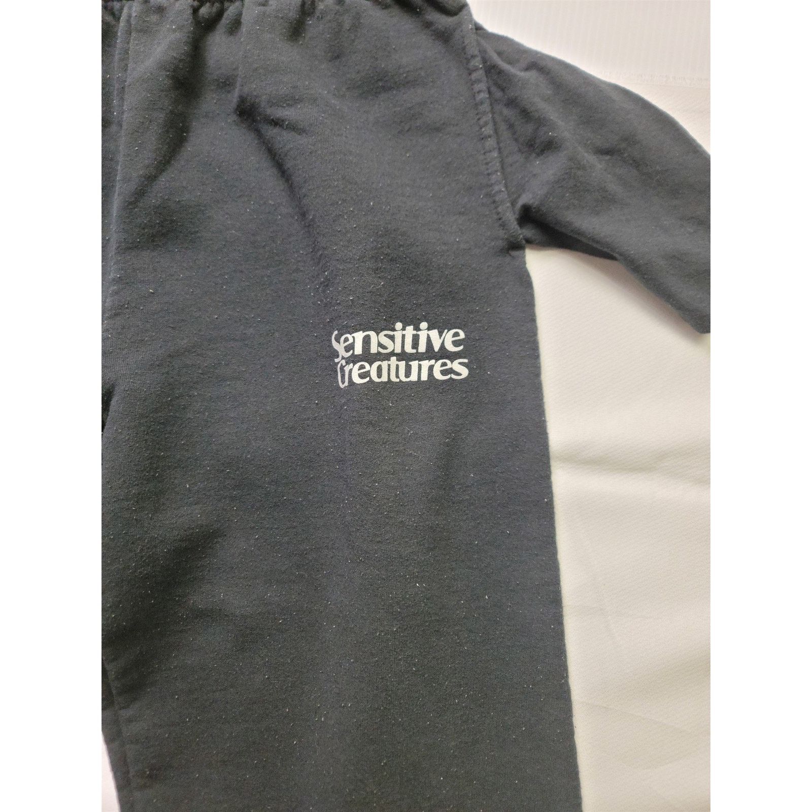 Other Sensitive Creatures Emotional Wreck Black Sweatpants Women M Size 32" / US 10 / IT 46 - 3 Thumbnail