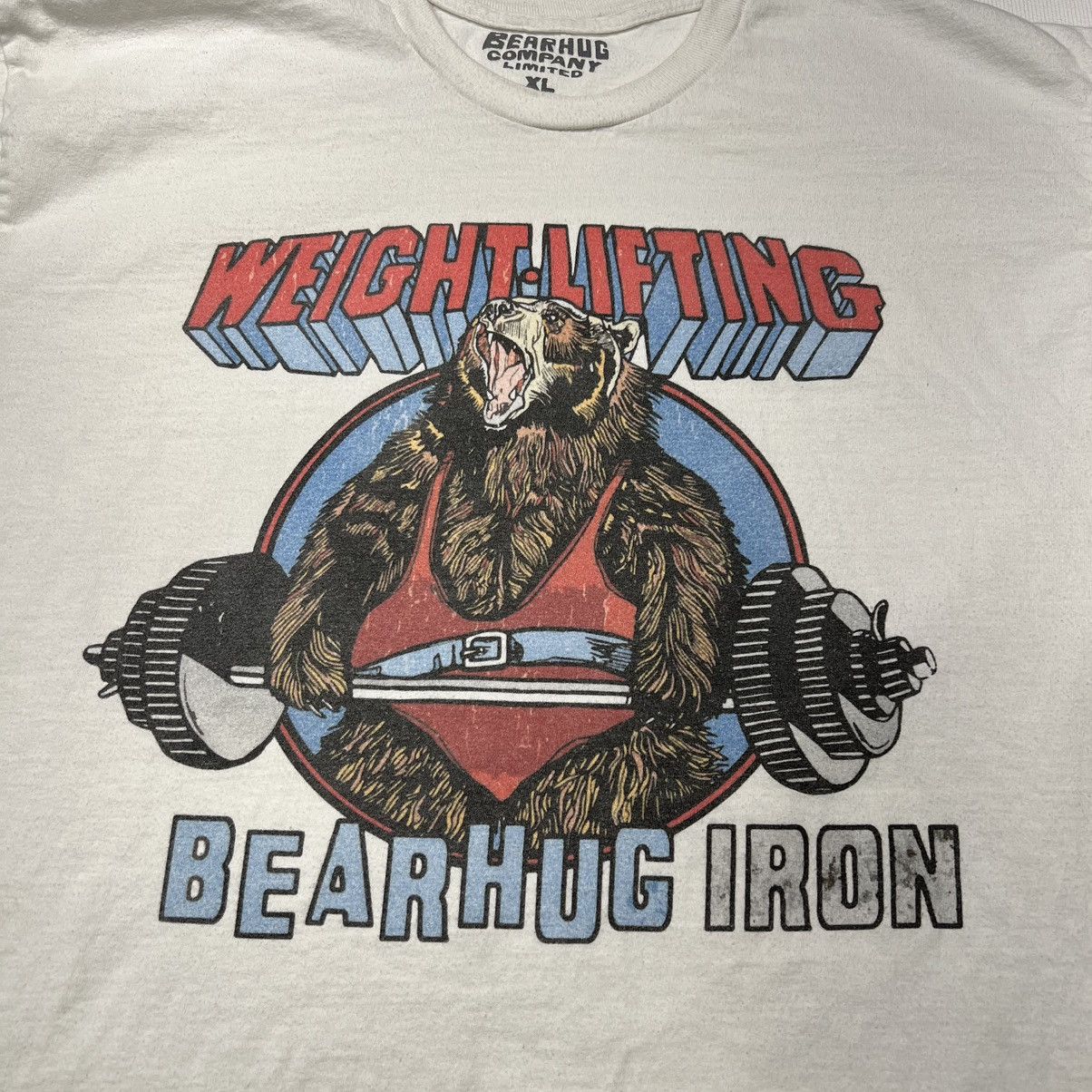 Other Bearhug Company Tee Shirt Graphic Weightlifting Iron Bear Size US XL / EU 56 / 4 - 2 Thumbnail