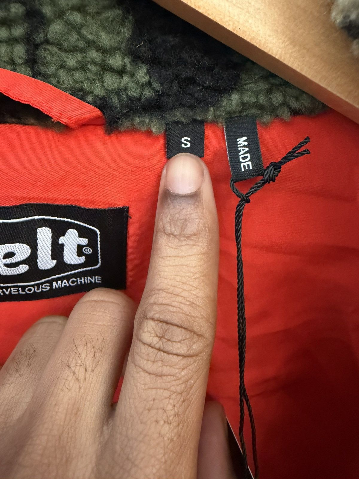FELT FELT “Forest Bloom” Green Forest Sherpa Jacket Size US S / EU 44-46 / 1 - 6 Thumbnail